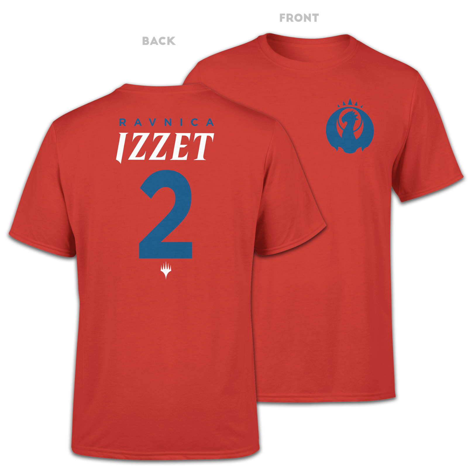 Magic The Gathering Izzet Sports Men's T-Shirt - Red - M