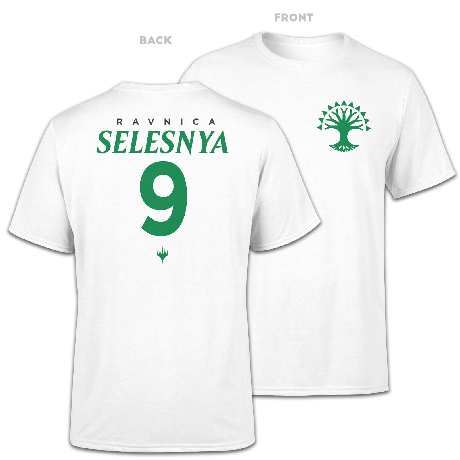 Magic The Gathering Selesnya Sports Men's T-Shirt - White - L - White