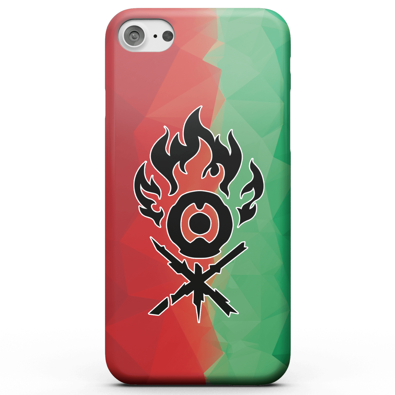 Magic The Gathering Gruul Fractal Phone Case for iPhone and Android - iPhone XS Max - Snap Case - Matte