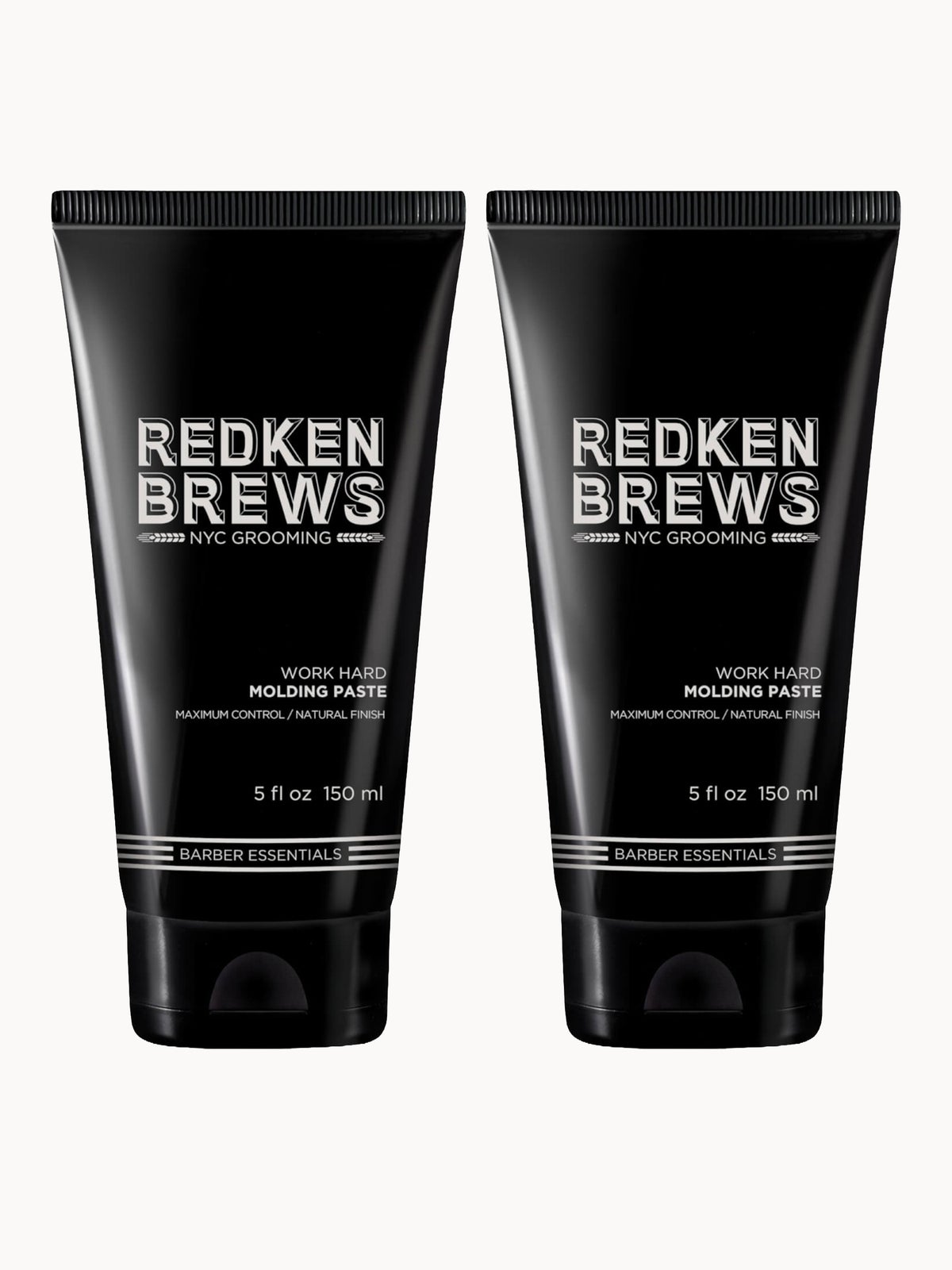 Redken Brews Men's Work Hard Molding Paste Duo