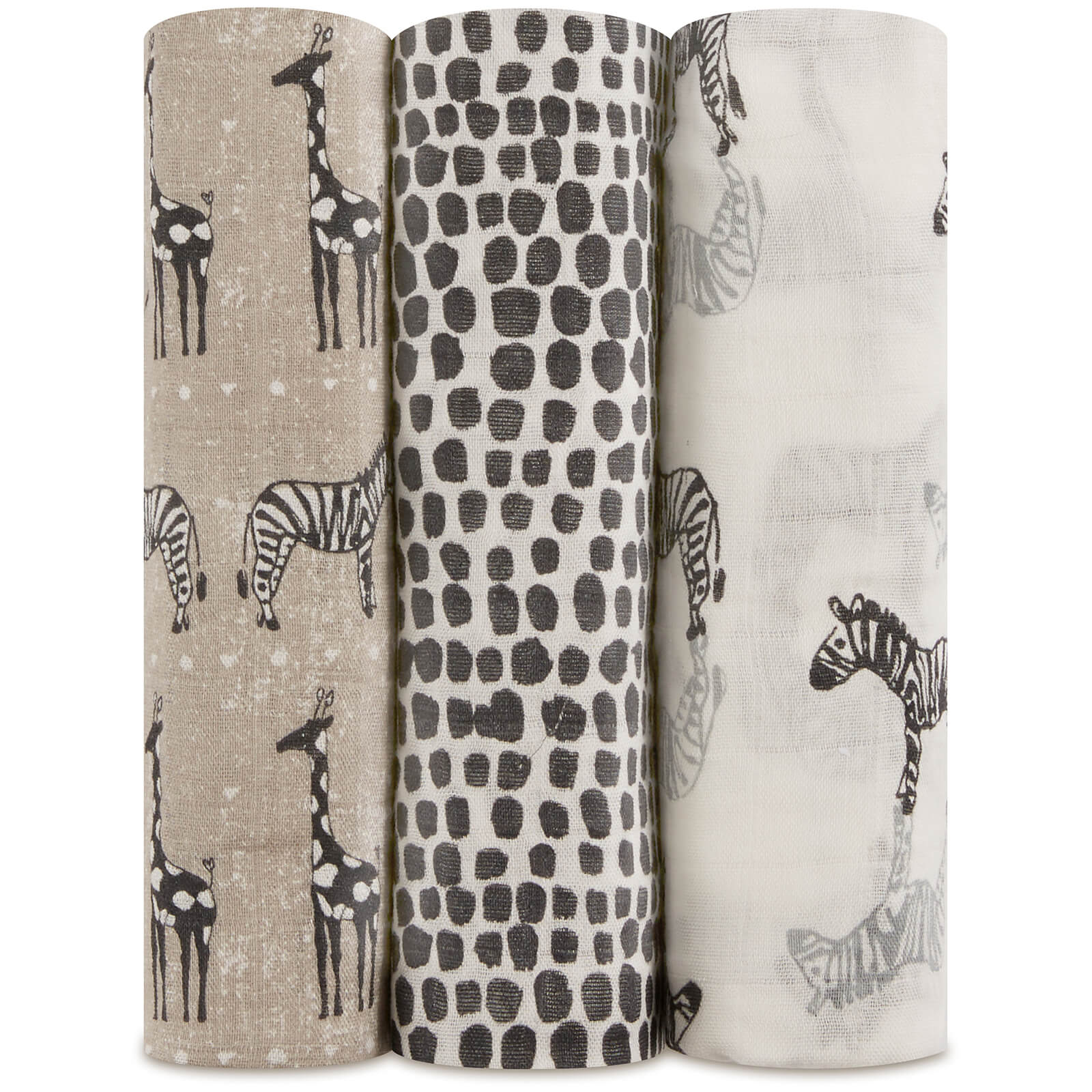 aden + anais Silky Soft Swaddles 3-Pack Sahara Motif