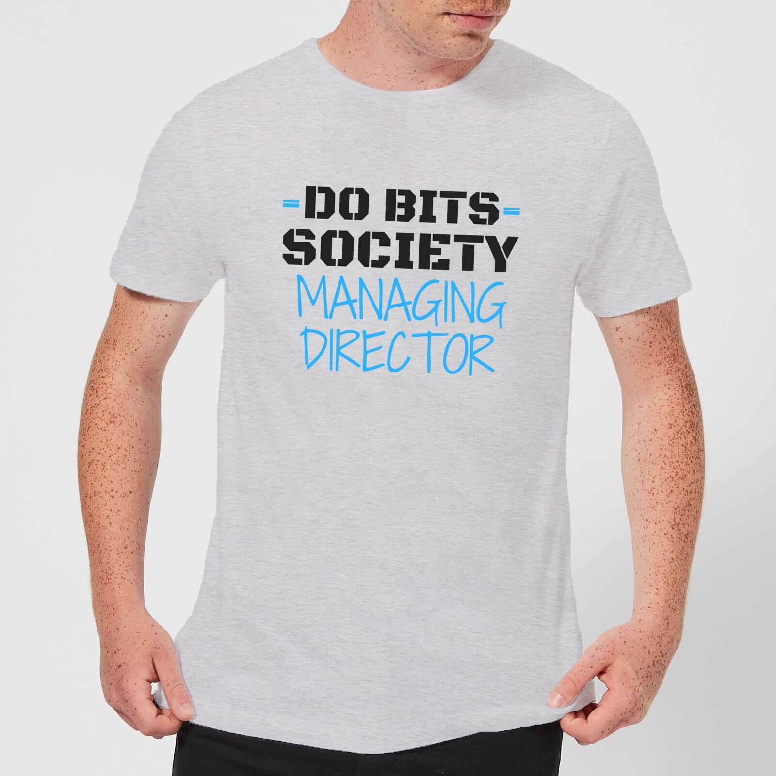 Click to view product details and reviews for Big And Beautiful Do Bits Managing Director Mens T Shirt Grey S Grey.