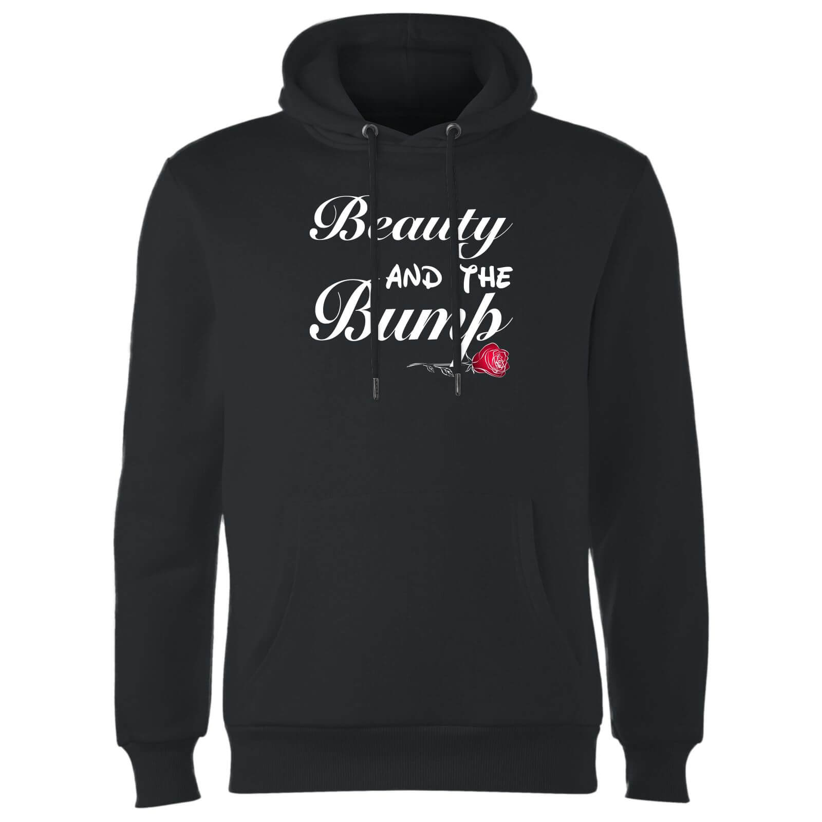 Big and Beautiful Beauty and The Bump Hoodie - Black - L - Black