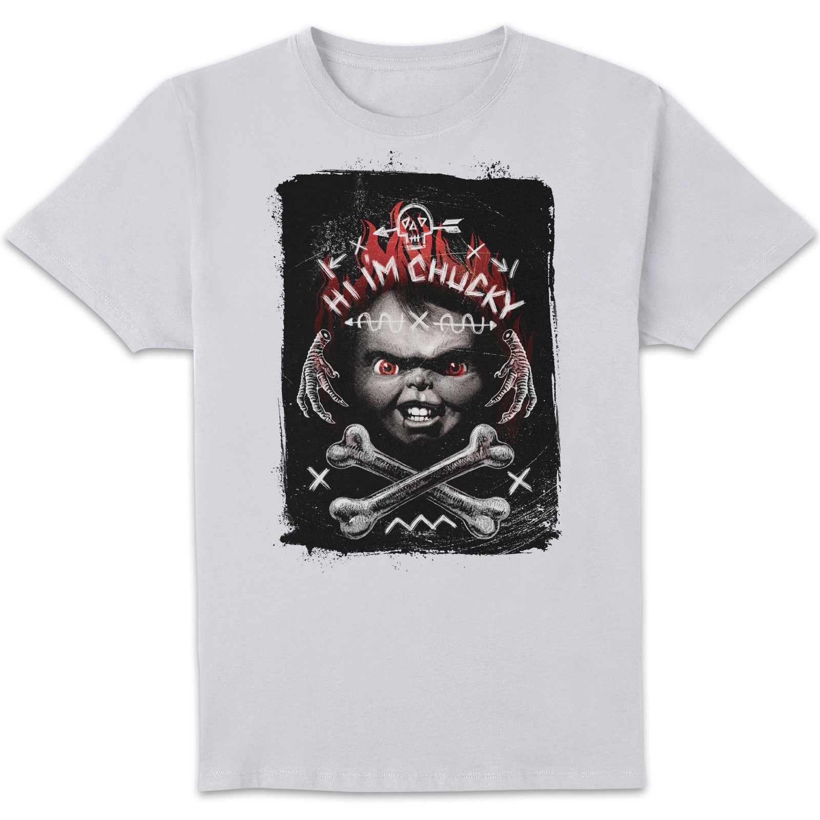 Chucky Hi I'm Chucky Men's T-Shirt - White - XL