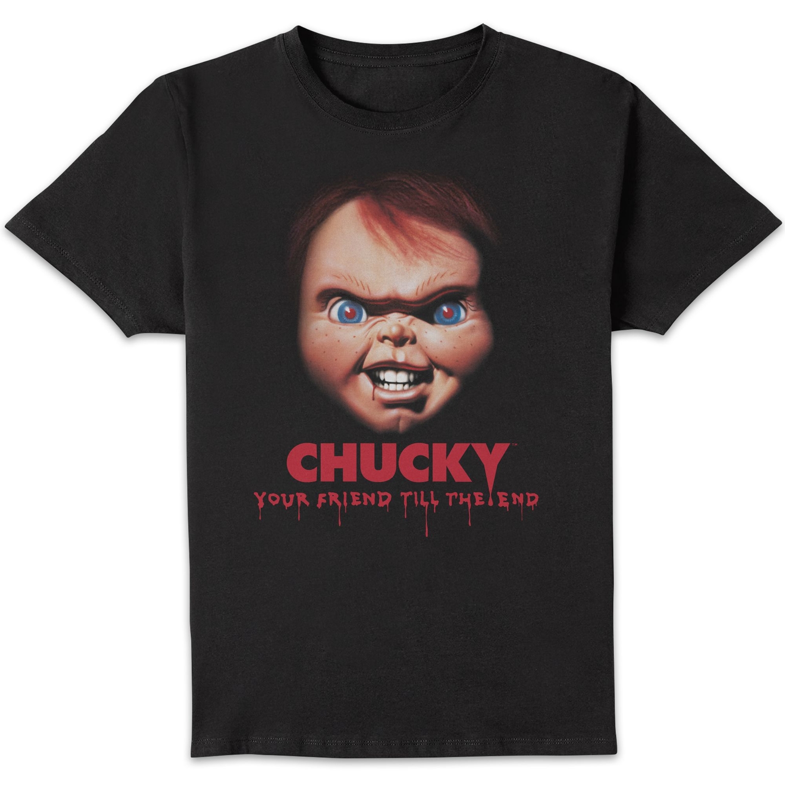 Chucky Friends Till The End Men's T-Shirt - Black - XXL