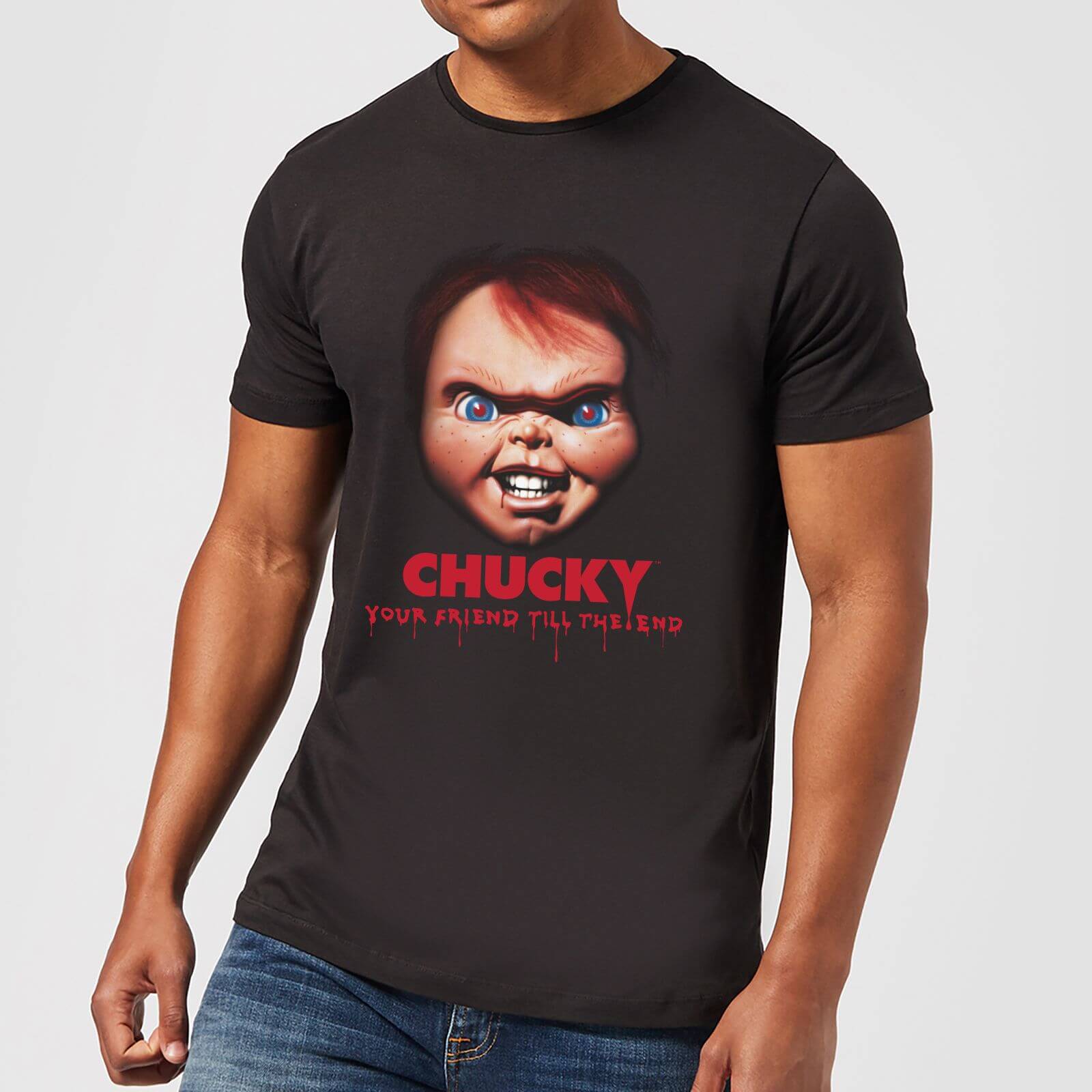 

T-Shirt Chucky Friends Till The End - Nero - Uomo - XS