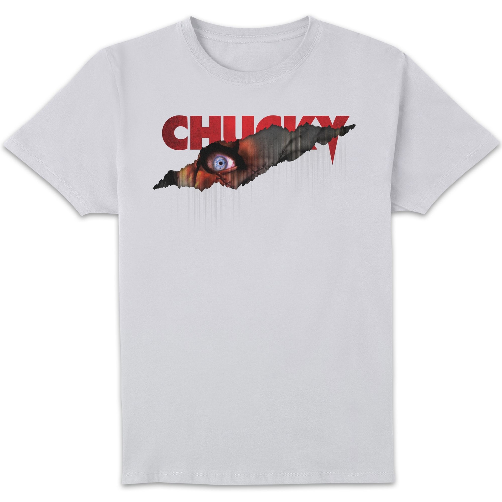 Chucky Tear Men's T-Shirt - White - L