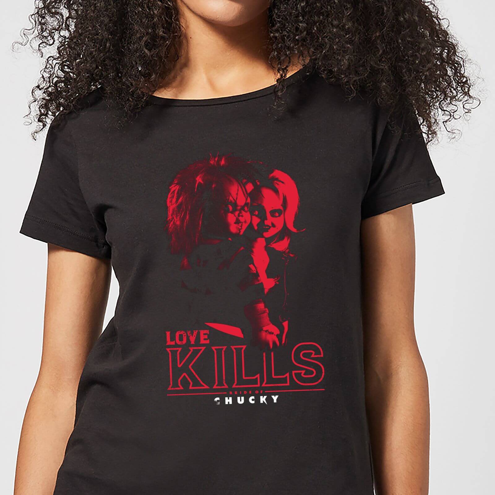 

T-Shirt Chucky Love Kills - Nero - Donna - XL