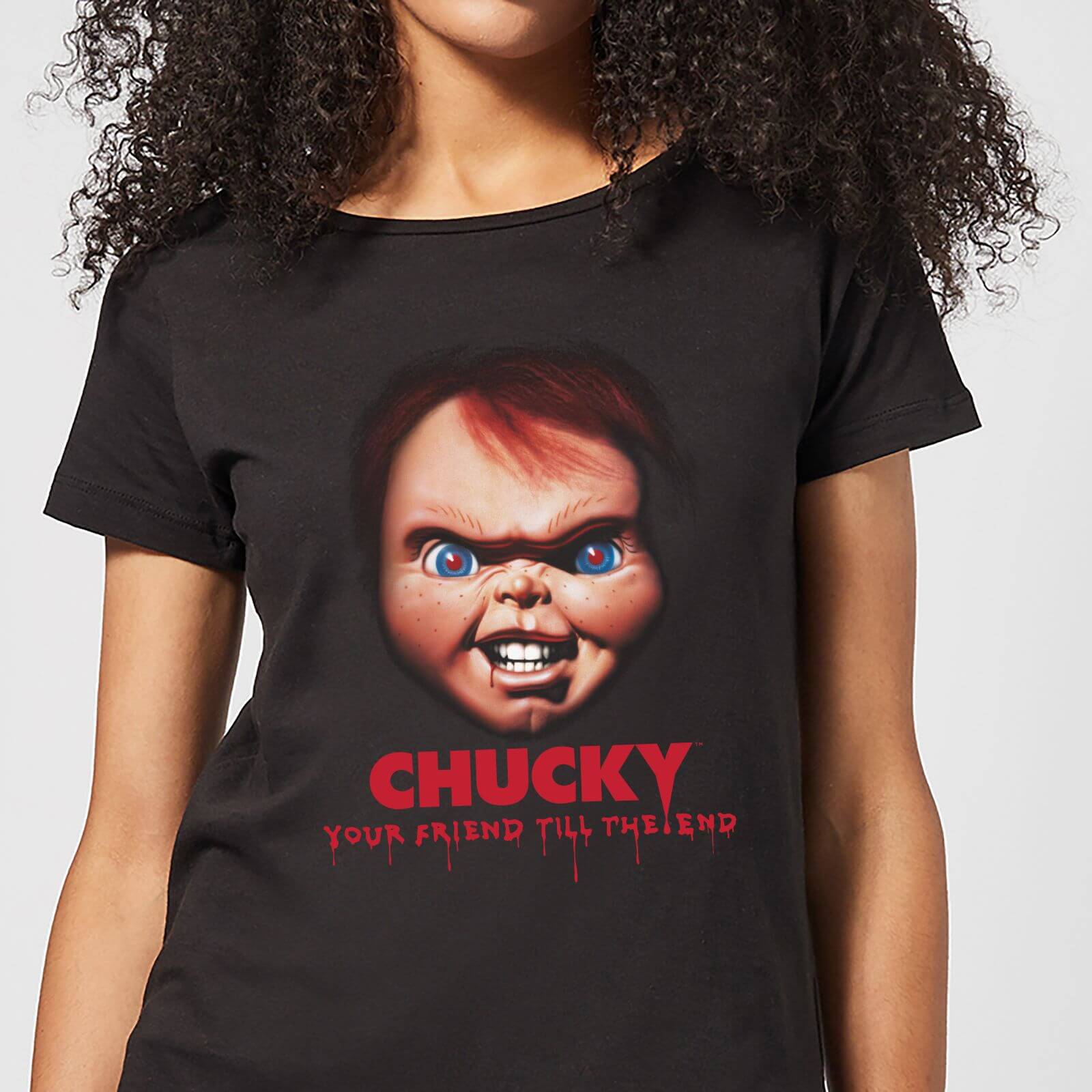 

T-Shirt Chucky Friends Till The End - Nero - Donna - XL - Nero