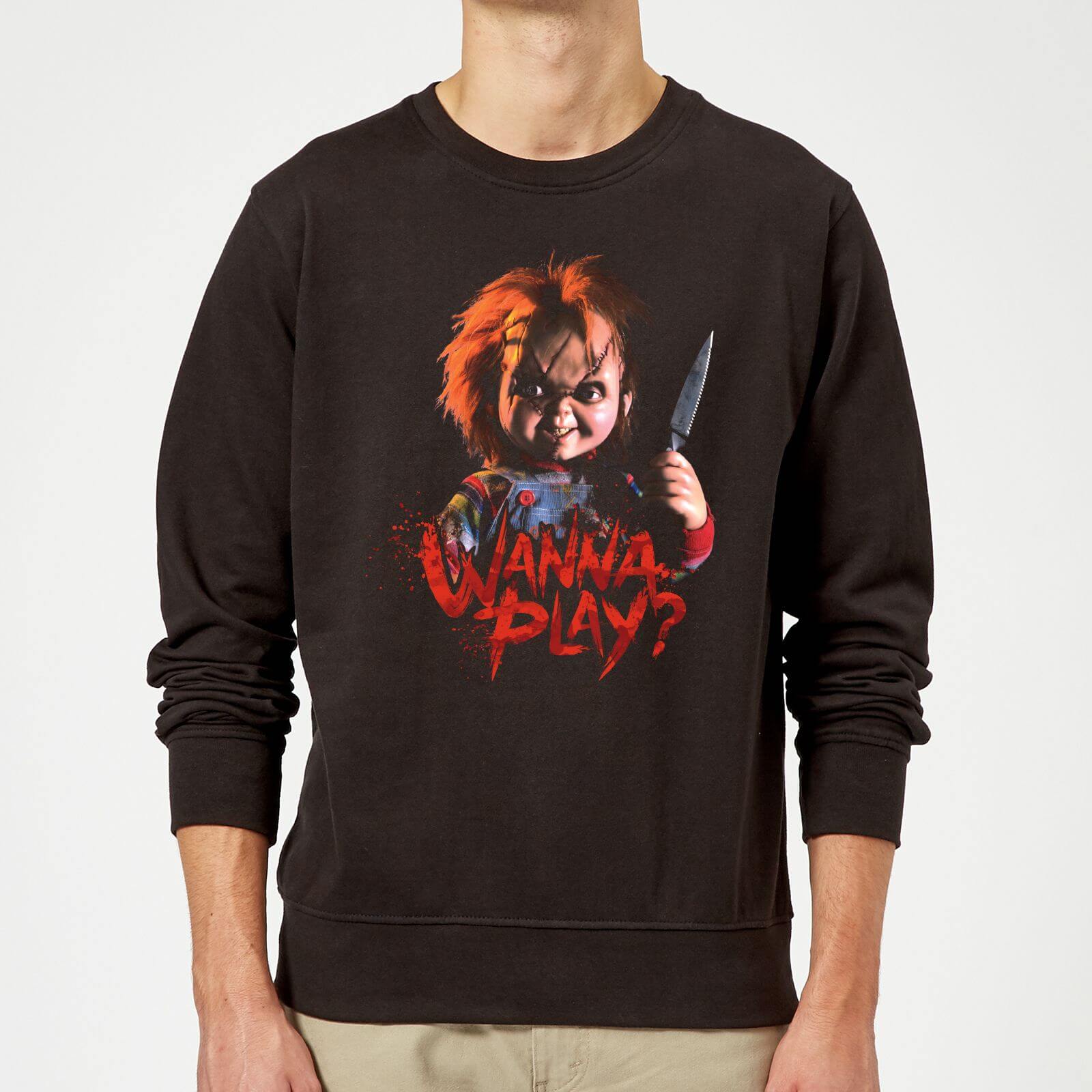 

Sweat Homme Wanna Play Chucky - Noir - XXL