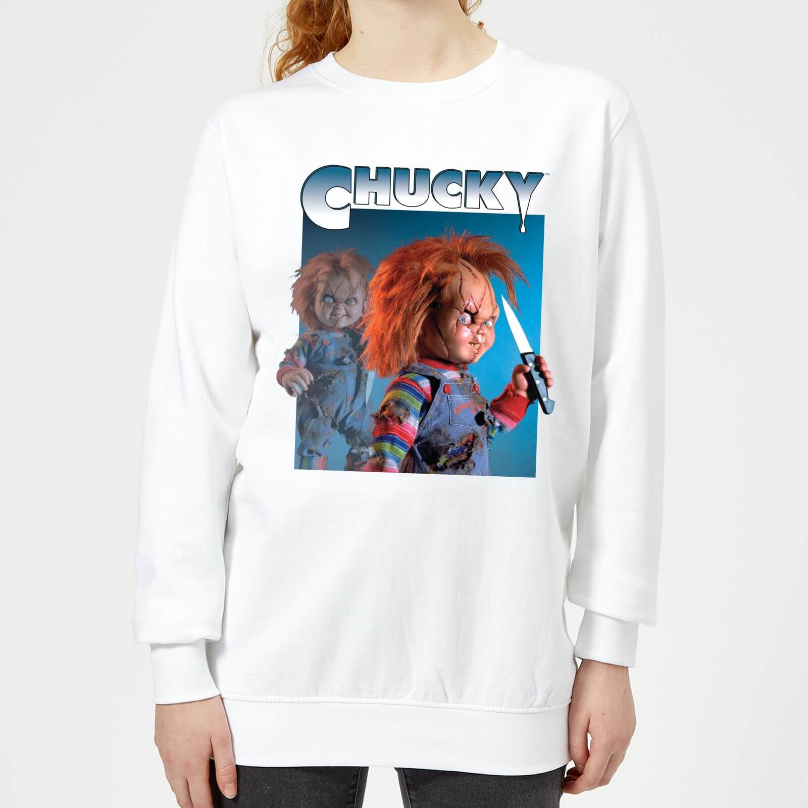 Chucky Nasty 90's Women's Sweatshirt - White - XS - White
