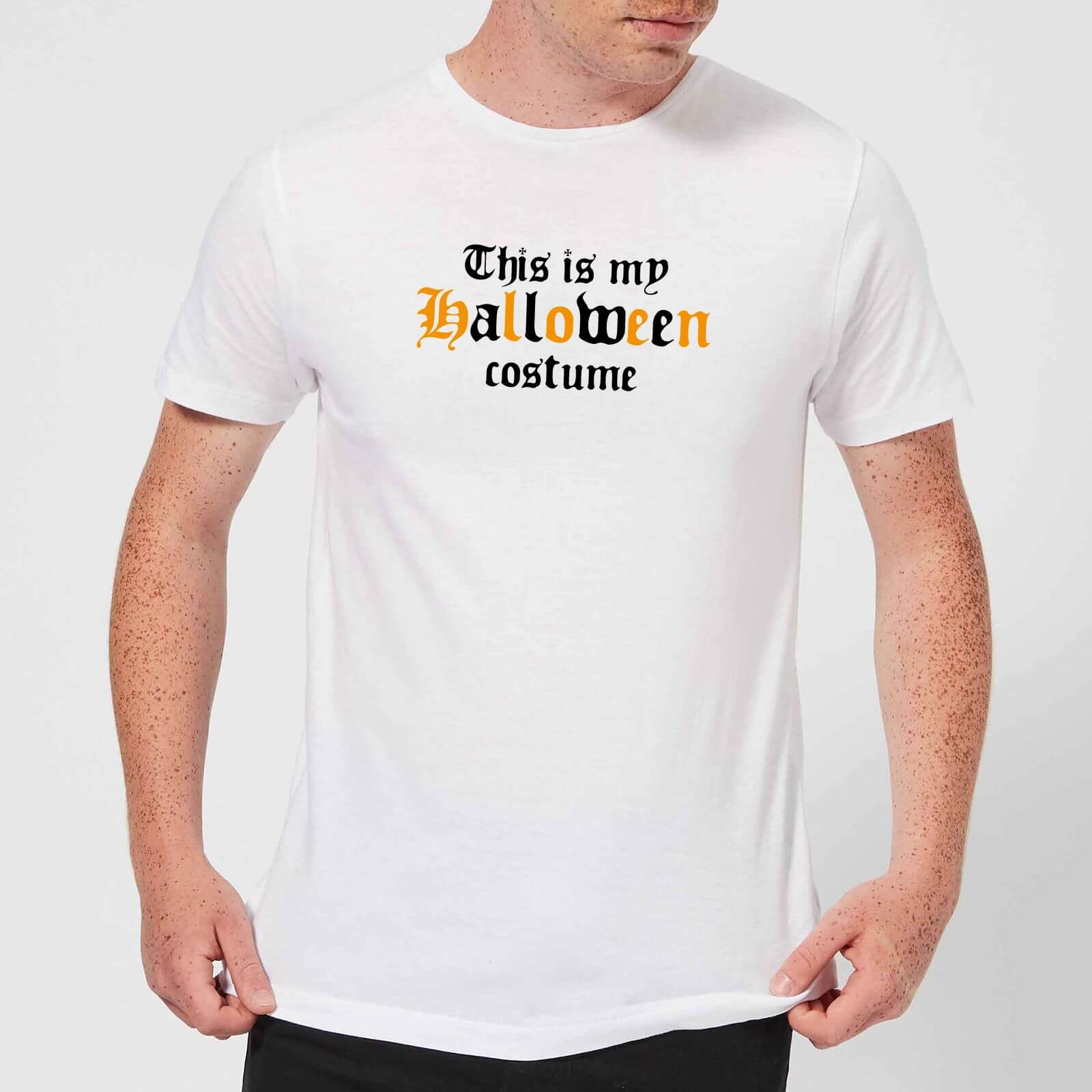 The Is My Halloween Costume Men's T-Shirt - White - XS - White