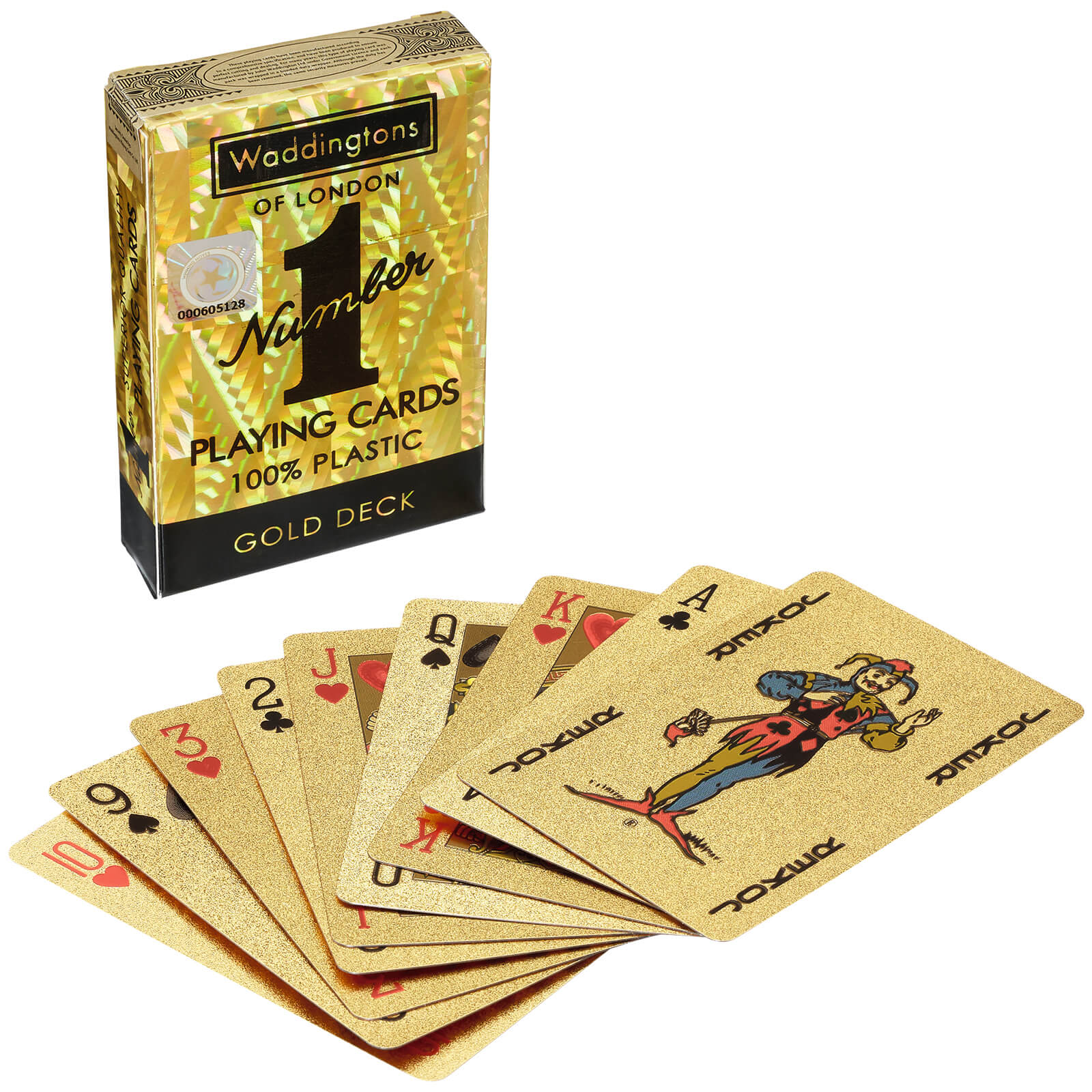 Waddingtons Number 1 Playing Cards - Gold Edition