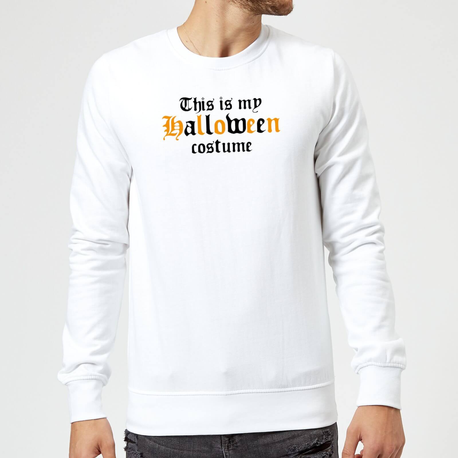 The Is My Halloween Costume Sweatshirt - White - XL - White