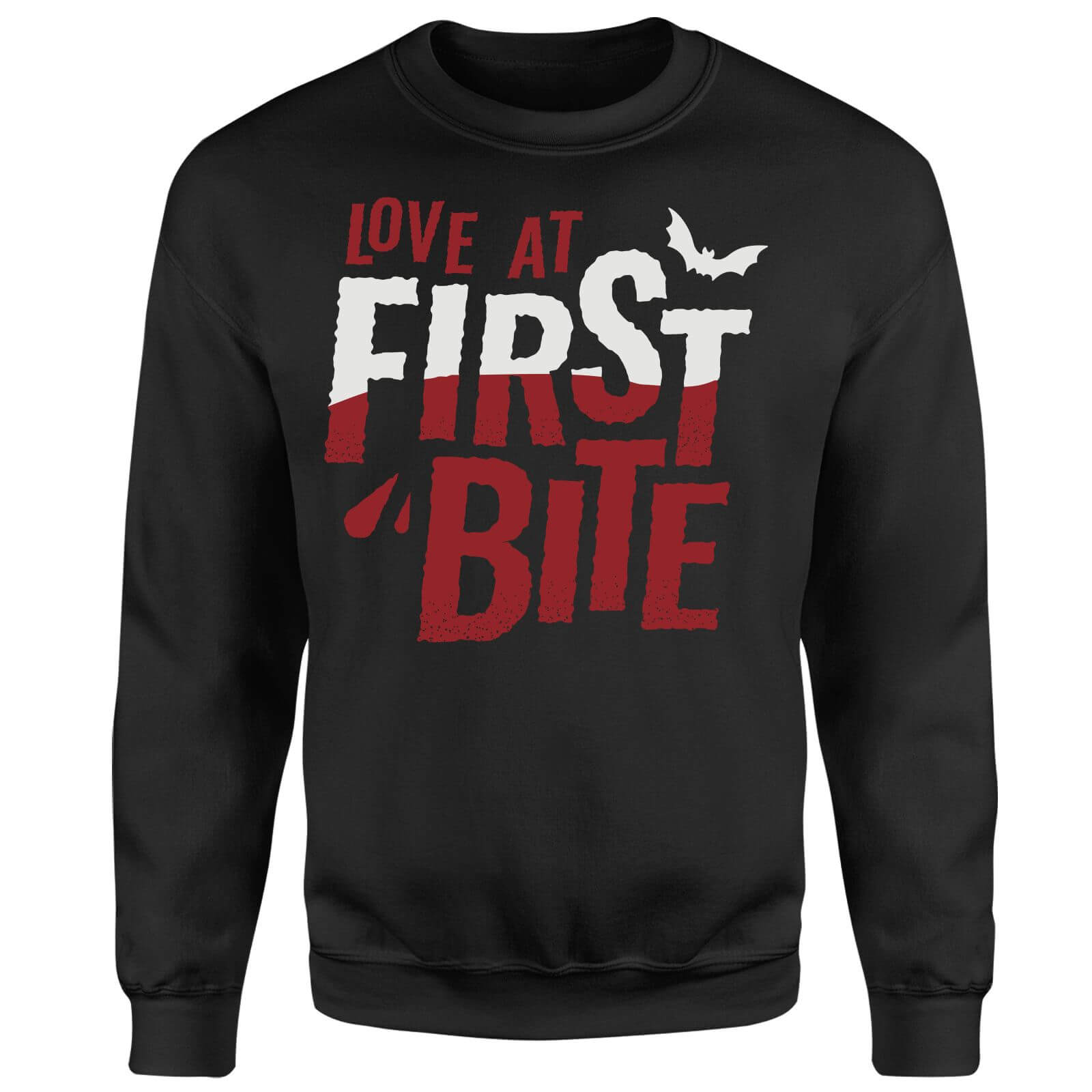 Love At First Bite Sweatshirt - Black - M - Black