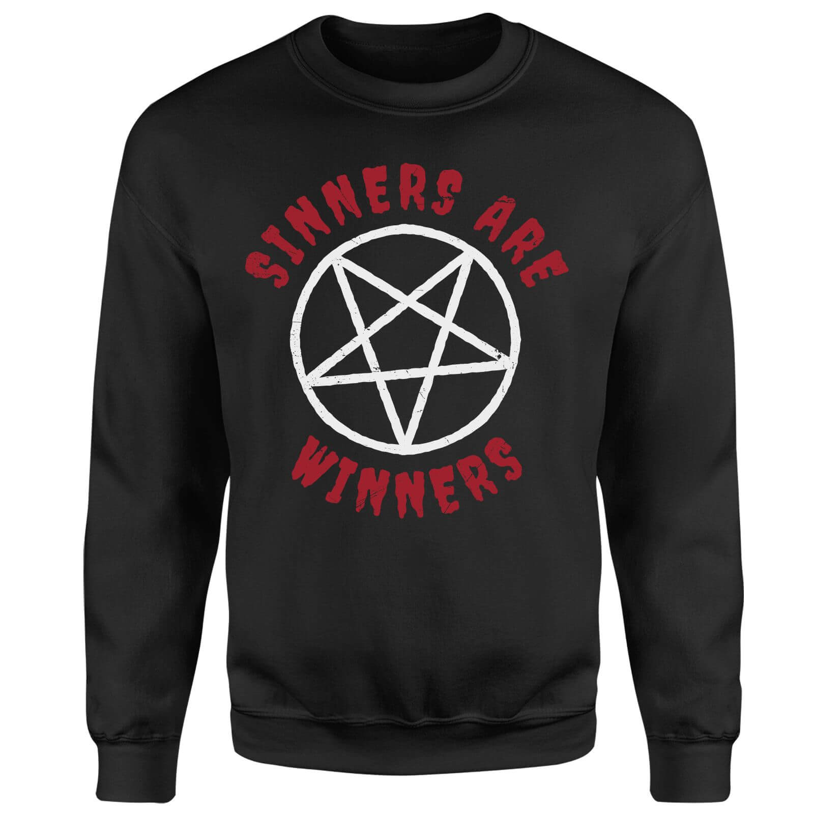 Sinners Are Winners Sweatshirt - Black - XL