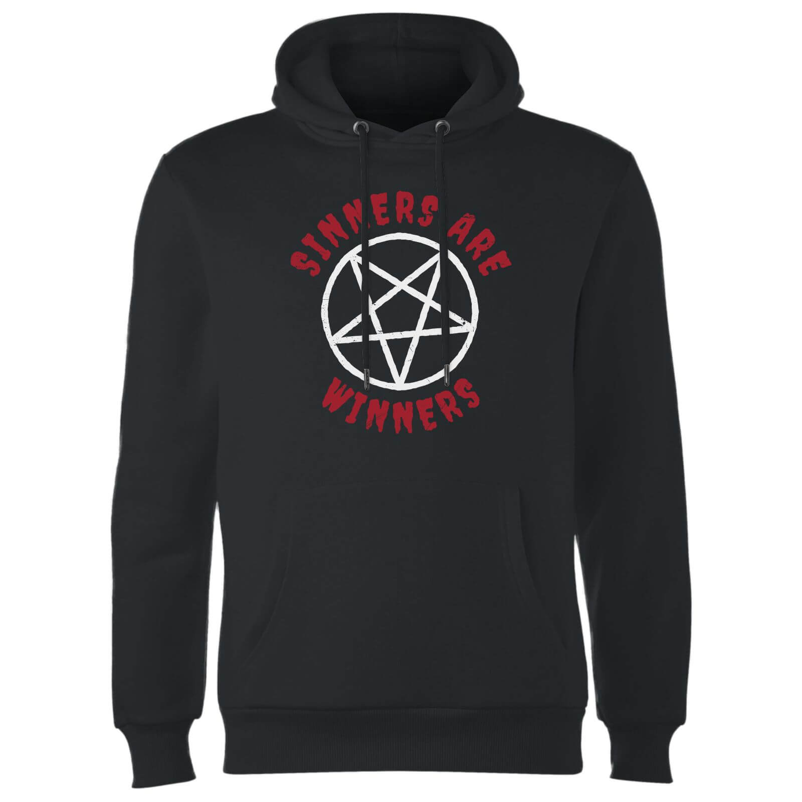 Sinners Are Winners Hoodie - Black - L - Black