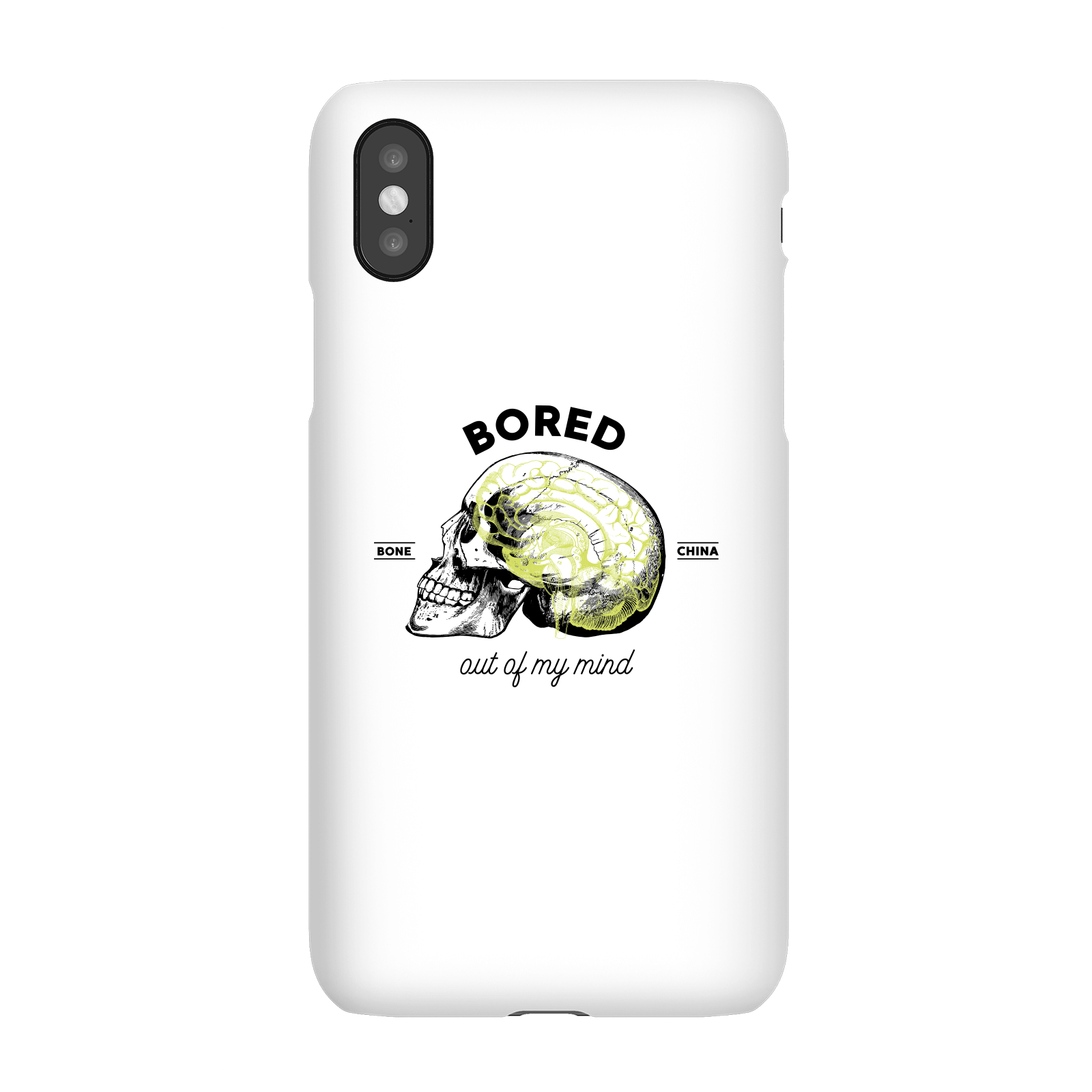 Bored Out Of My Mind Phone Case for iPhone and Android - iPhone 6 - Tough Case - Gloss