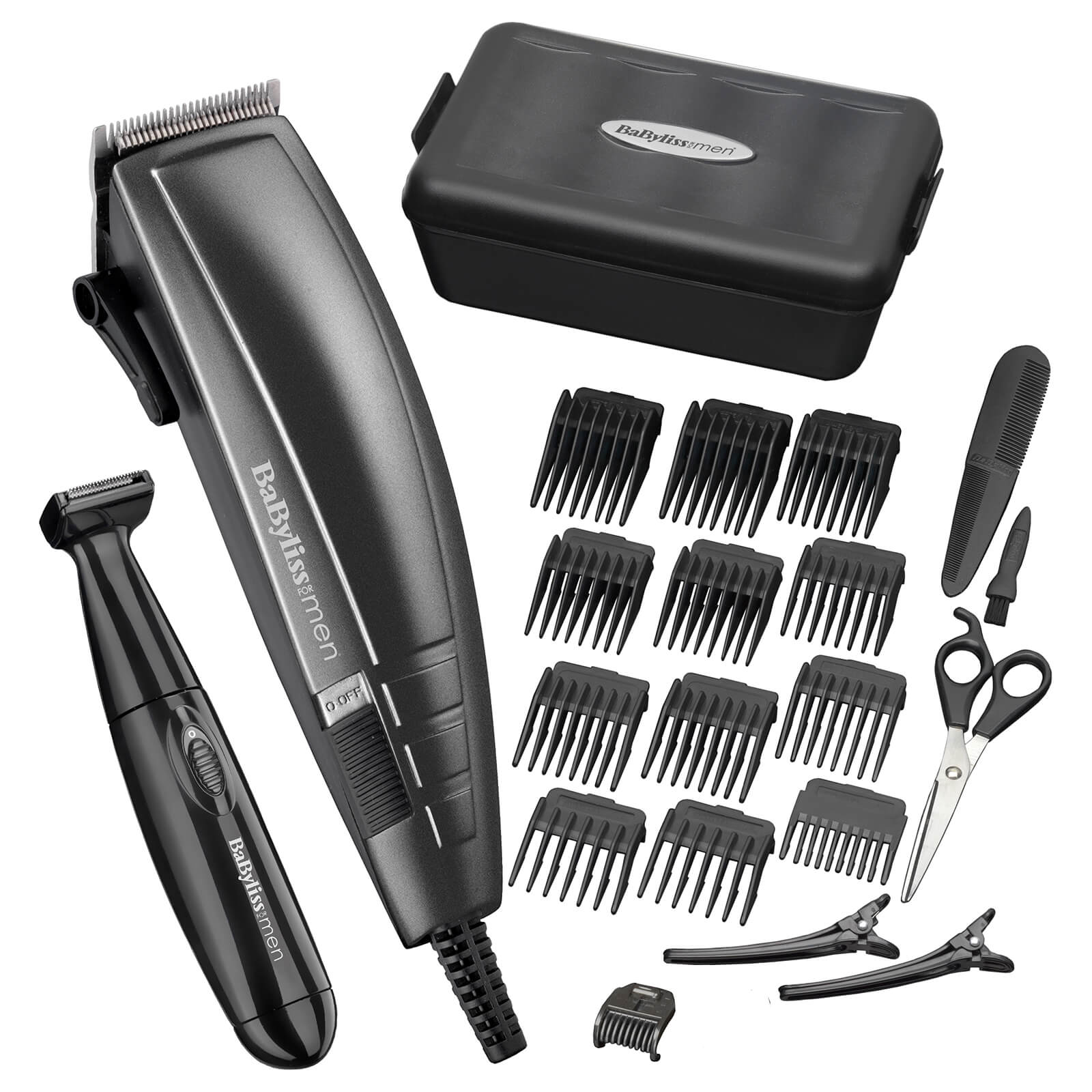 BaByliss For Men 22 Piece Home Hair Cutting Kit lookfantastic.com imagine