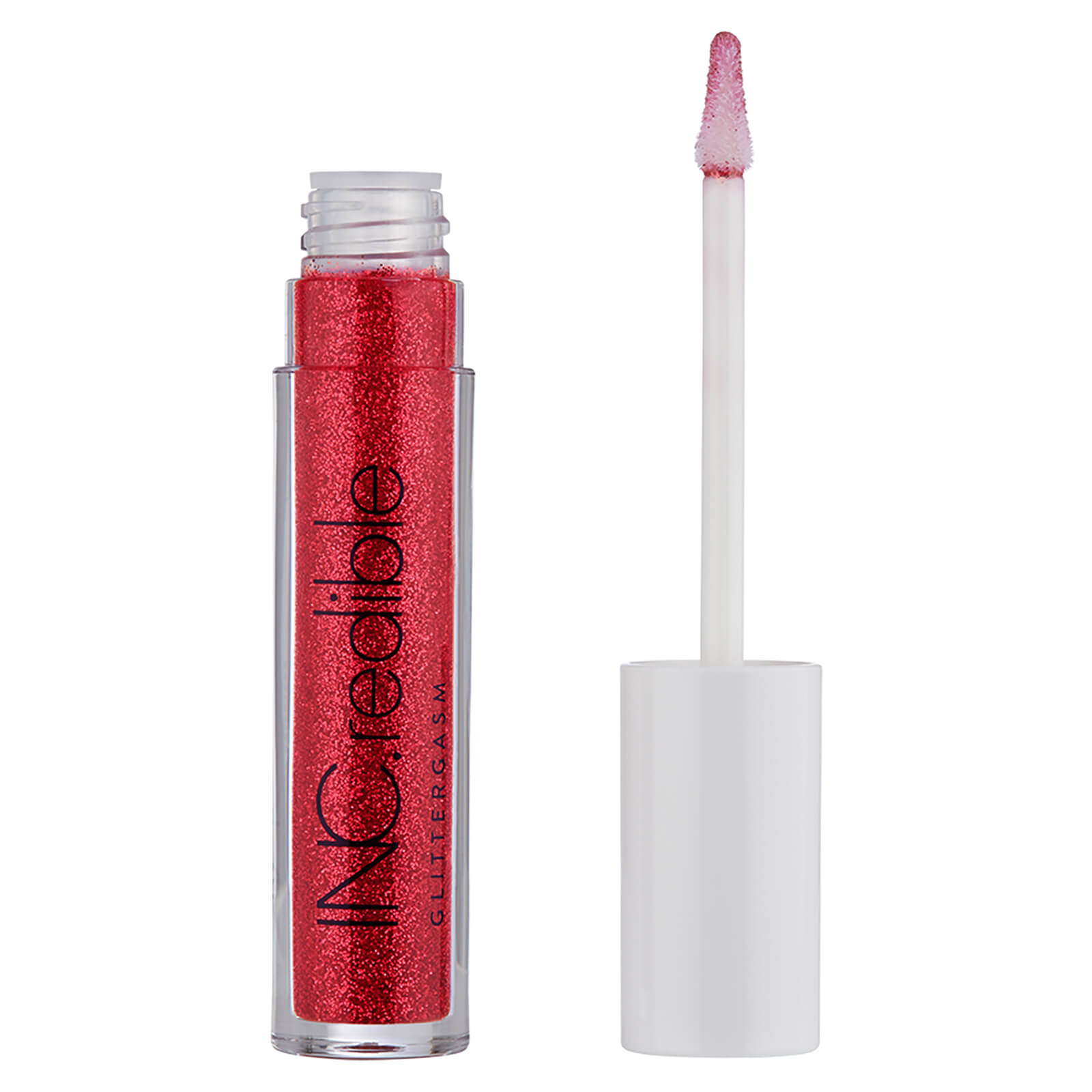 INC.redible Glittergasm Lip Gloss (Various Shades) - Red Hot Ready