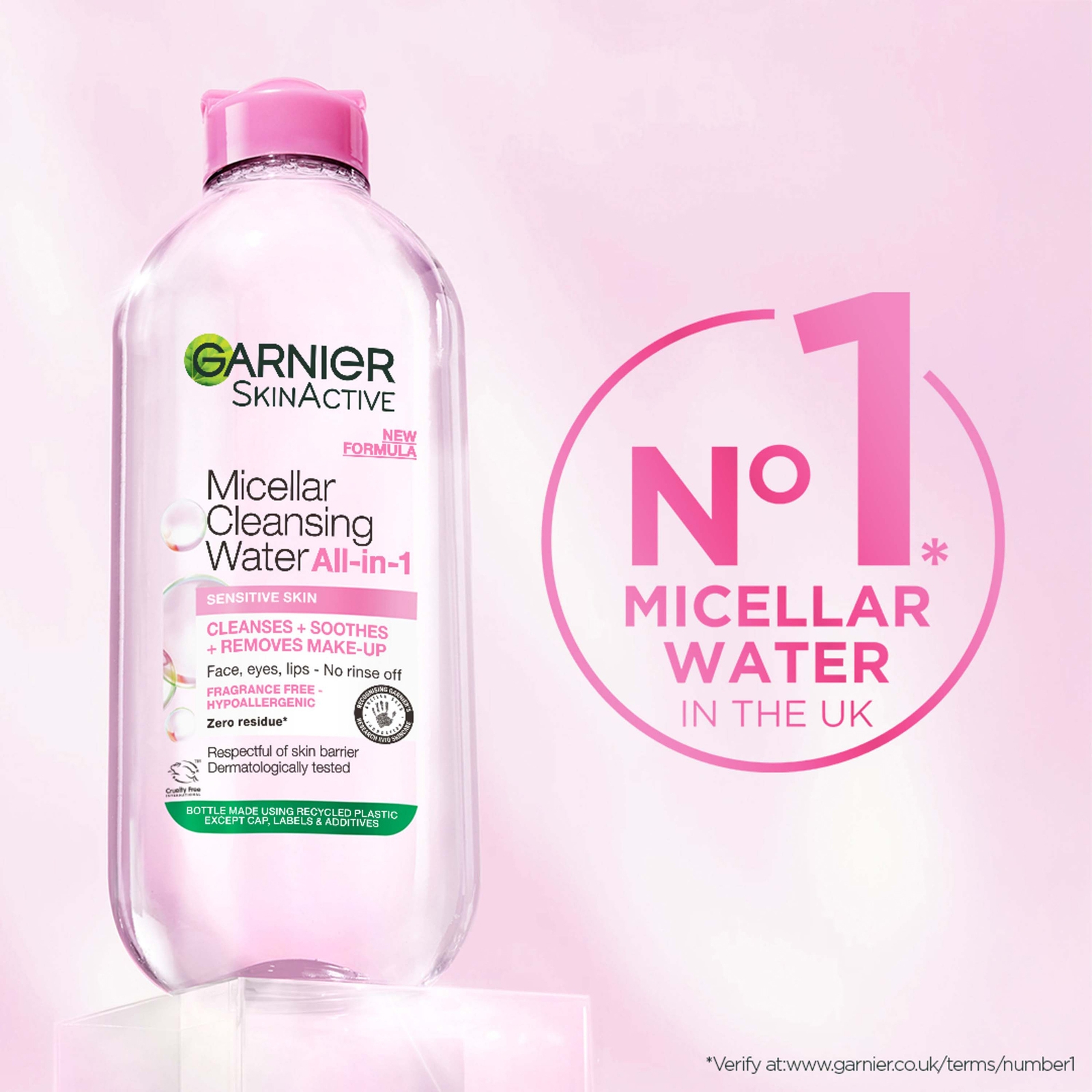 Thumbnail - Garnier Mizellenwasser Gesichtsreinigung und Make-up-Entferner für Empfindliche Haut 700 ml