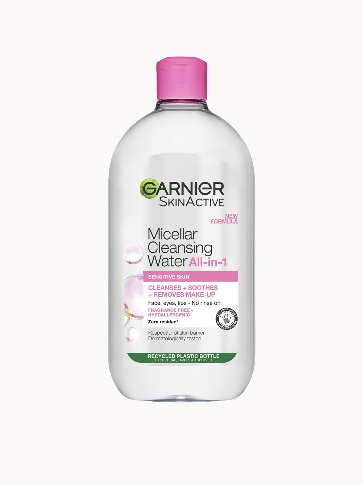 Garnier Micellar Water, Gentle Face Cleanser & Makeup Remover for Sensitive Skin, 700ml