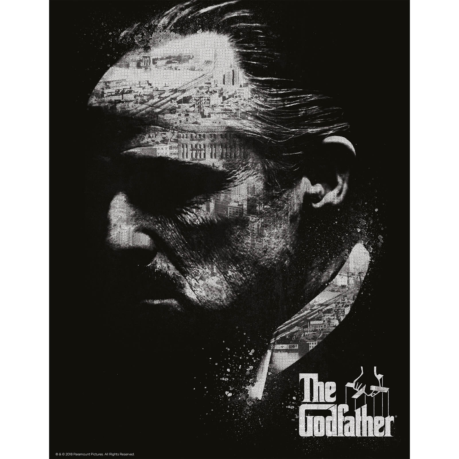 

The Godfather Limited Edition Art Print - Black