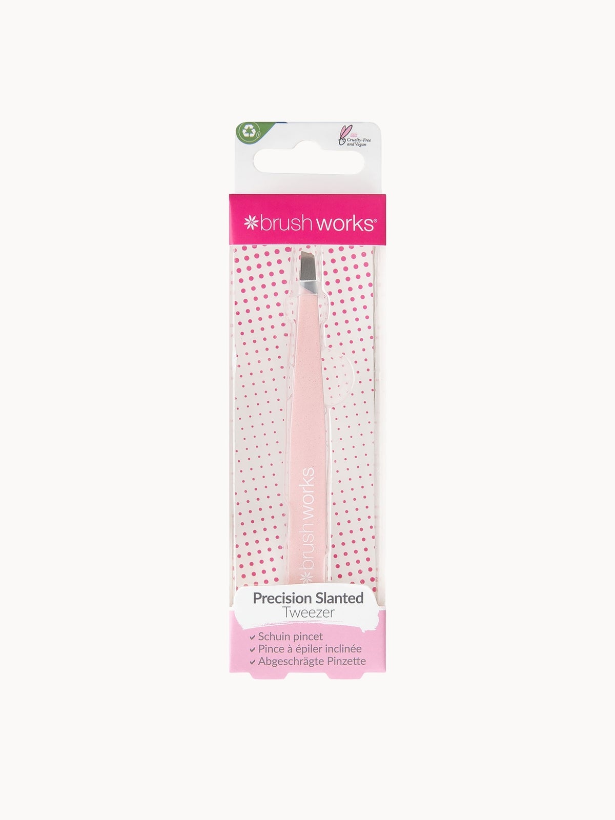 brushworks Precision Slanted Tweezers 4