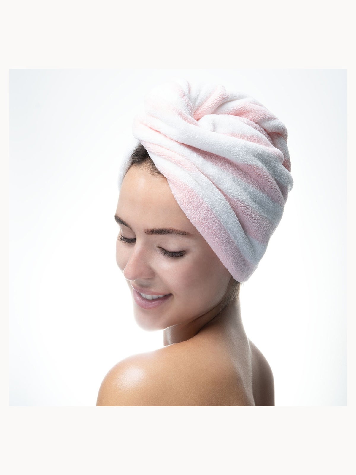 brushworks Microfibre Hair Wrap Duo 4