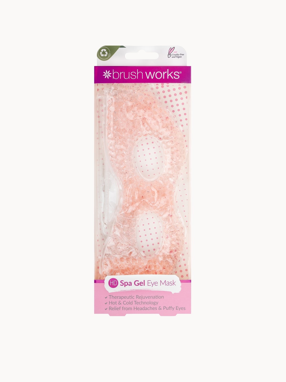 brushworks Spa Gel Eye Mask 4