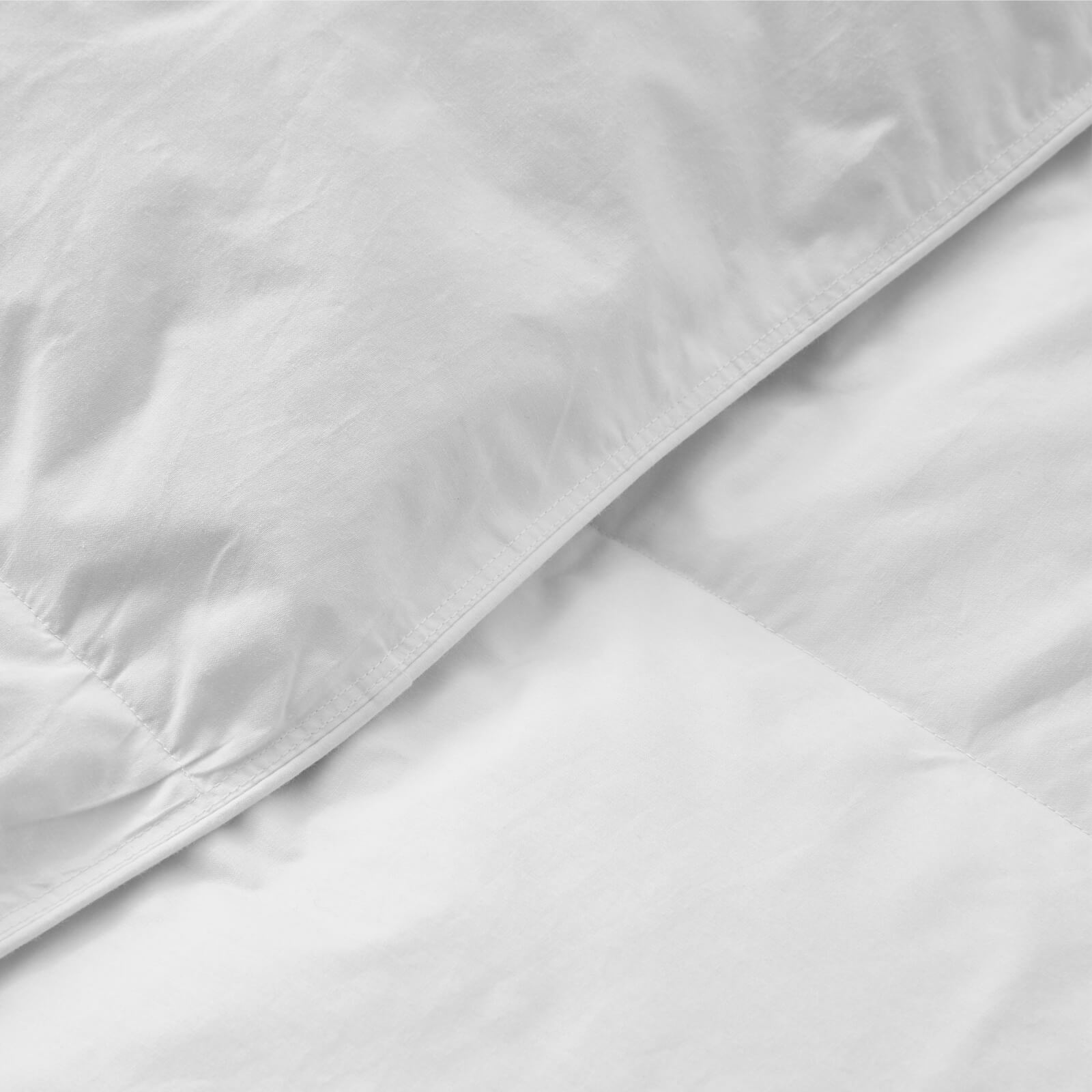 in homeware Feels Like Down Cotton Duvet - White (13.5 Tog) - Single