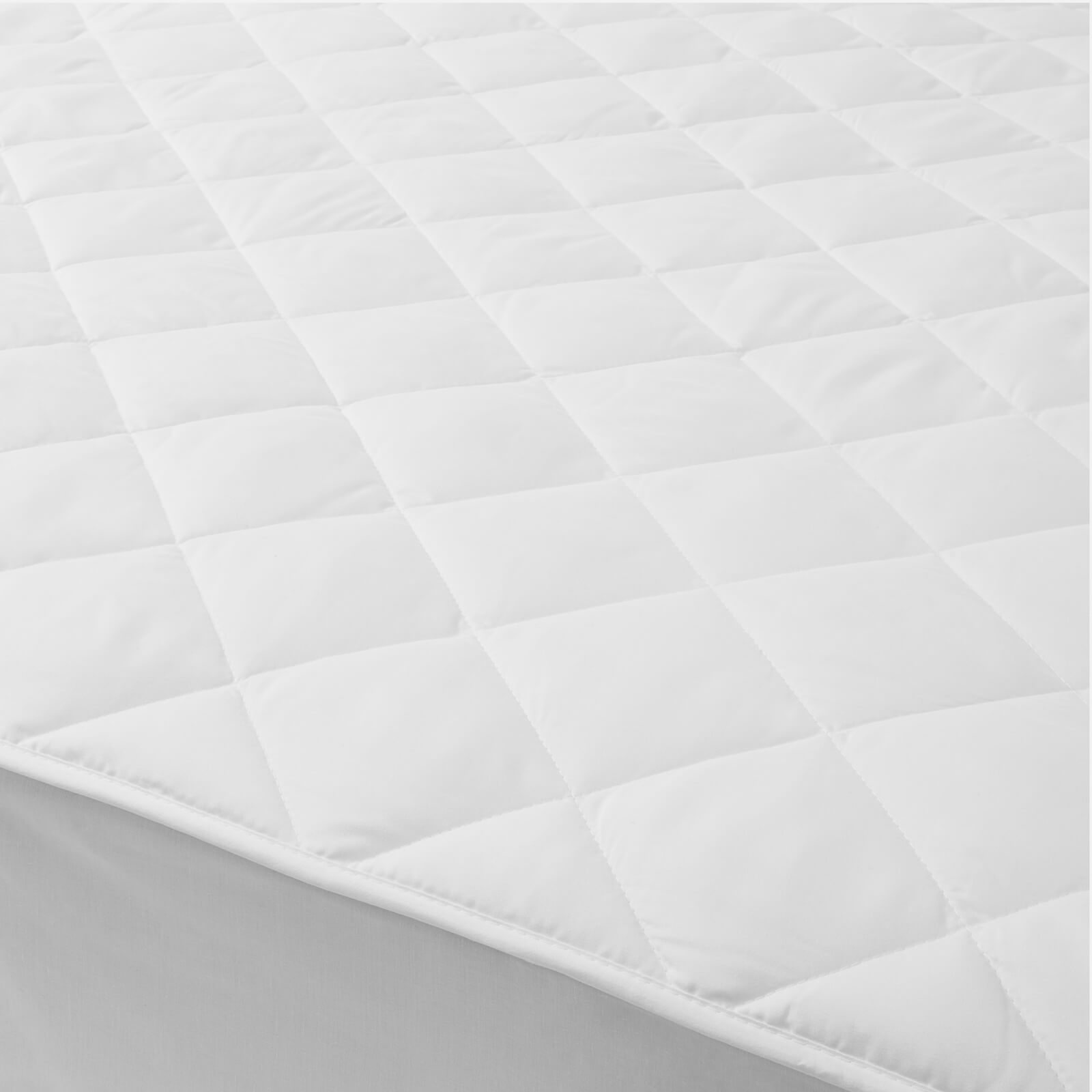 in homeware Feels Like Down Mattress Topper - White - Single
