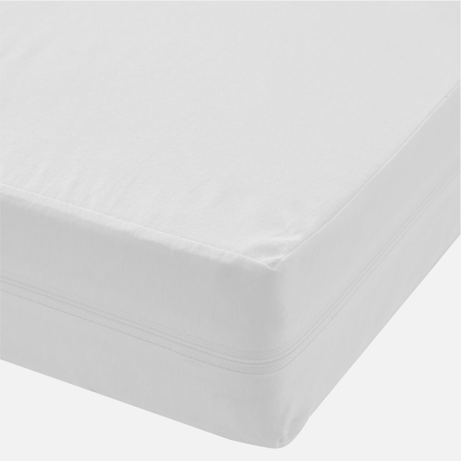 In homeware Baby Anti-Allergy Mattress Protector - White - Cotbed