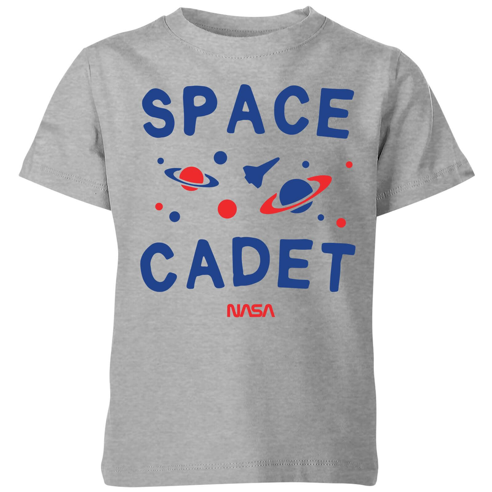 NASA Space Cadets Galaxy Kids' T-Shirt - Grey - 11-12 Years