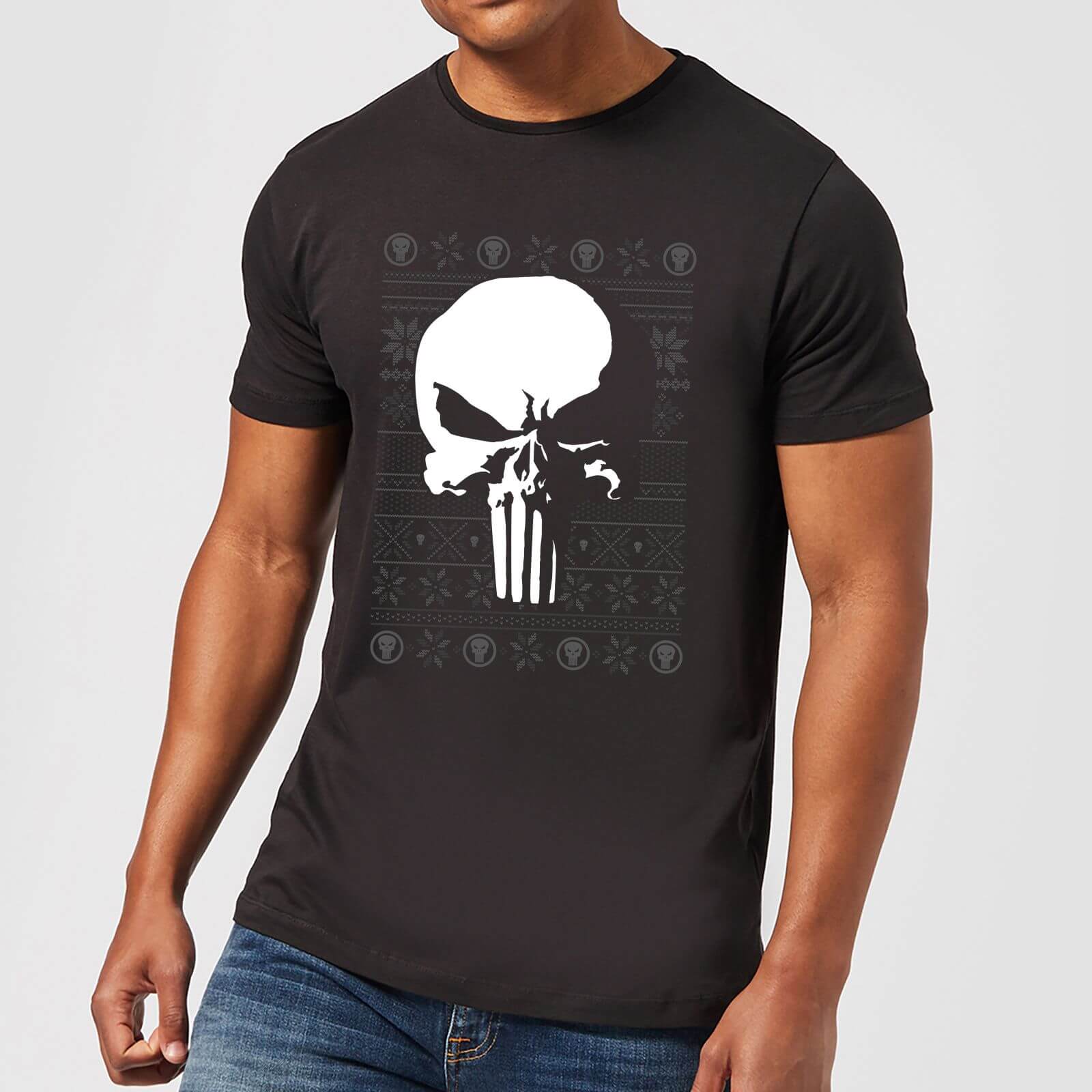 

Marvel Punisher Men's Christmas T-Shirt - Nero - XS