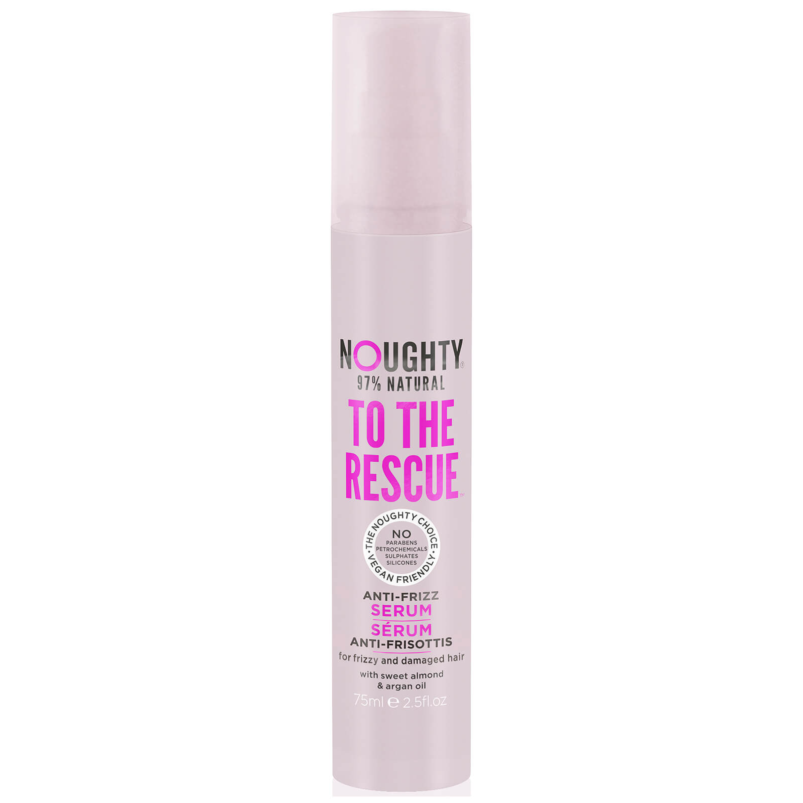 

Сыворотка для придания волосам гладкости Noughty To the Rescue Anti-Frizz Serum 75 мл