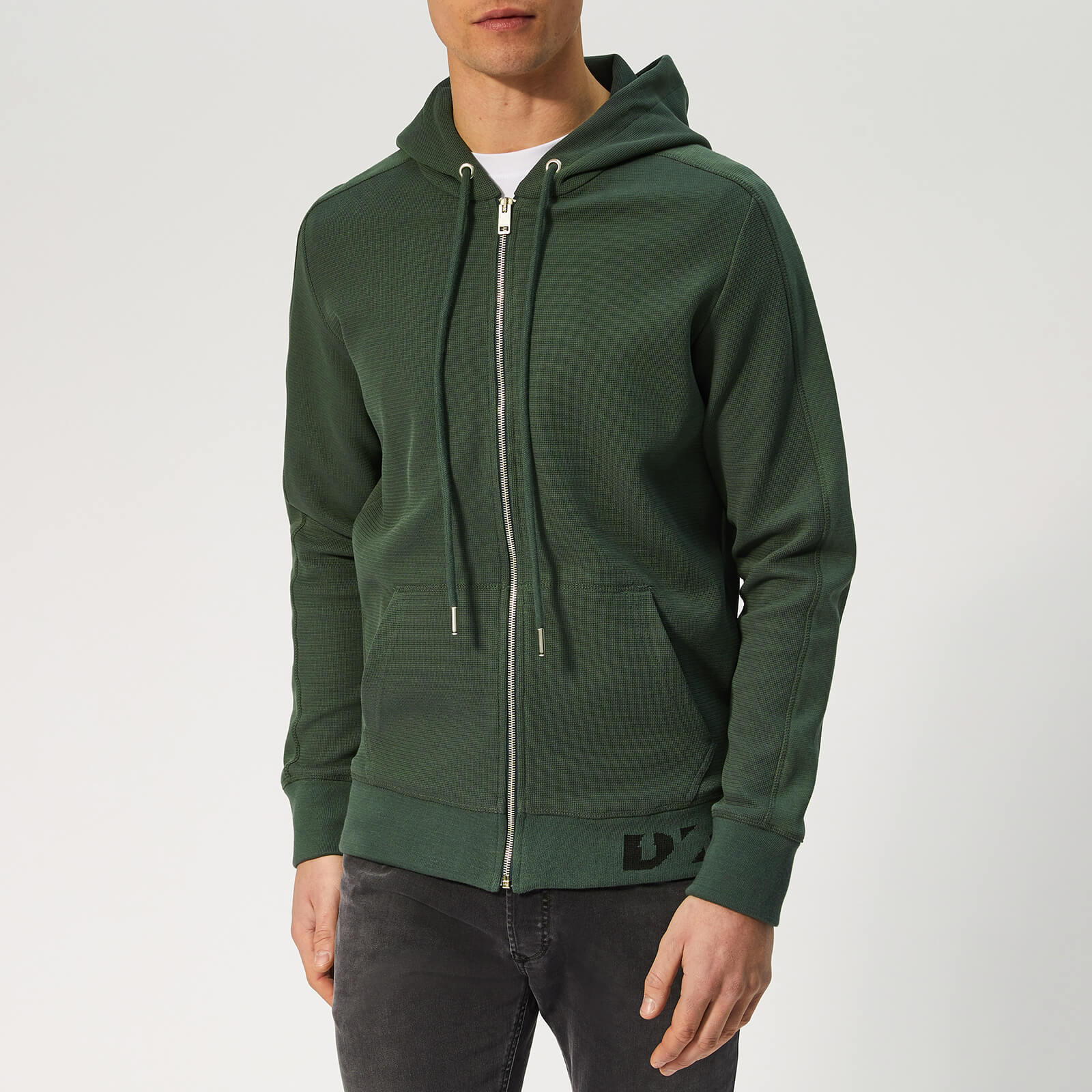 diesel hoodie green
