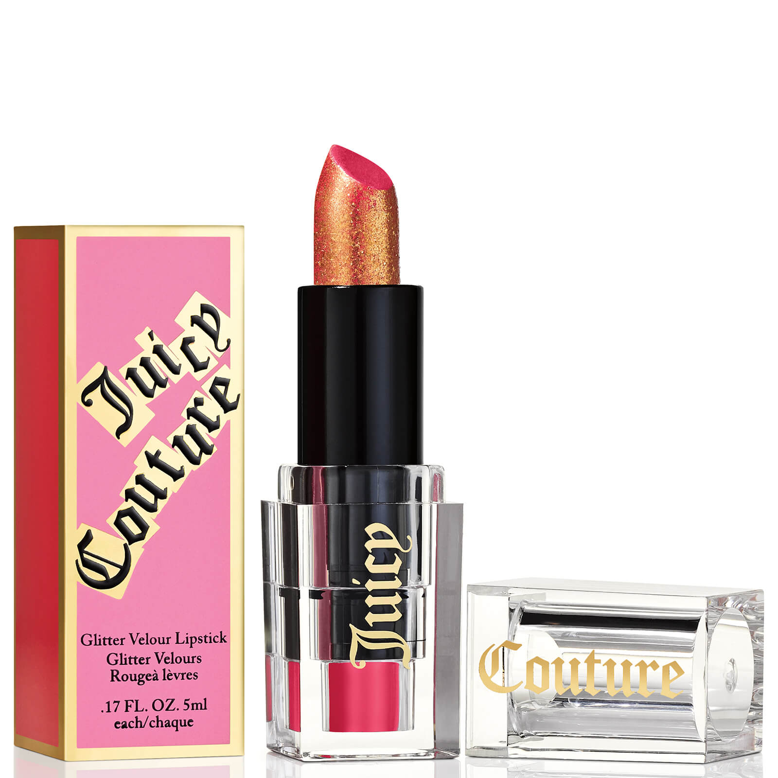 

Велюровая губная помада с блеском Juicy Couture Glitter Velour Lipstick 4,8 г (различные оттенки) - Not Your Babe