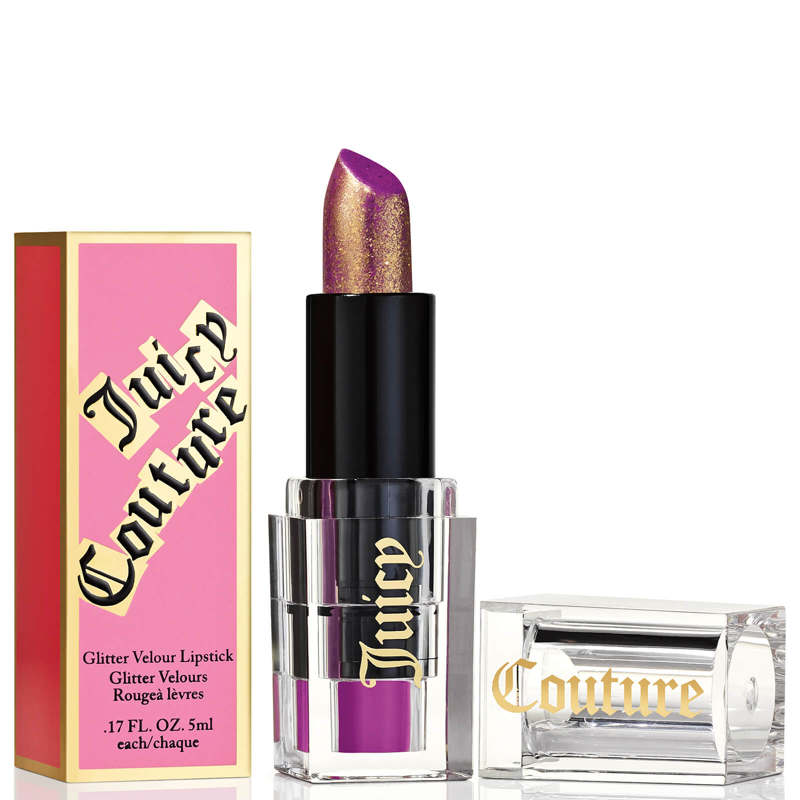 

Juicy Couture Glitter Velour Lipstick 4.8g (Various Shades) - UV Darling