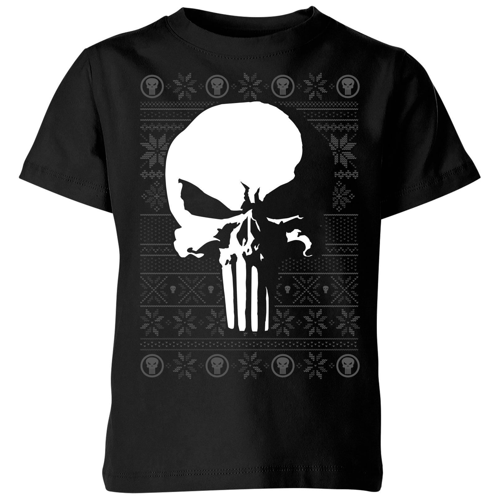 

T-Shirt de Noël Homme Marvel Punisher - Noir - 3-4 ans - Noir