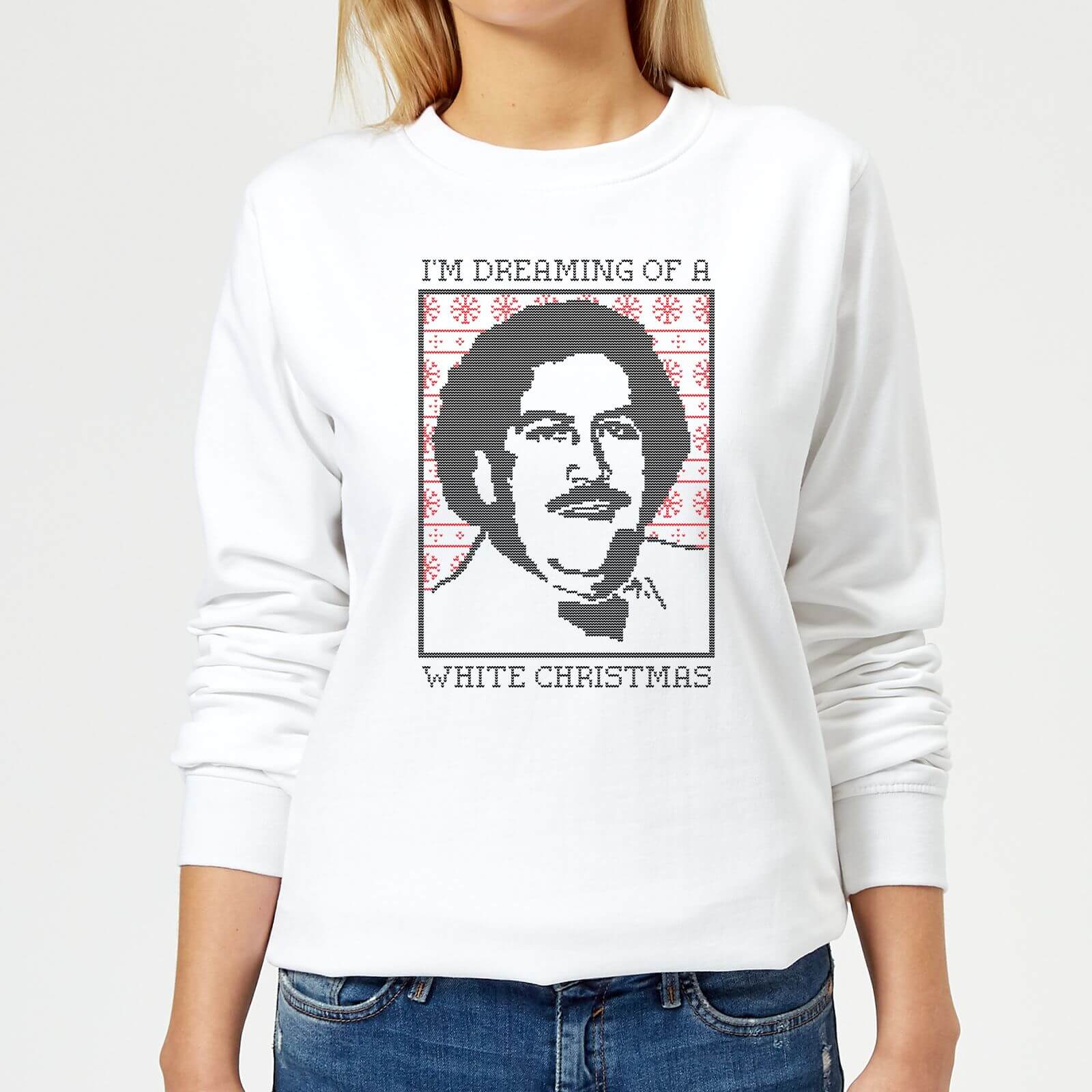 I'm Dreaming Of A White Christmas Women's Sweatshirt - White - L - White