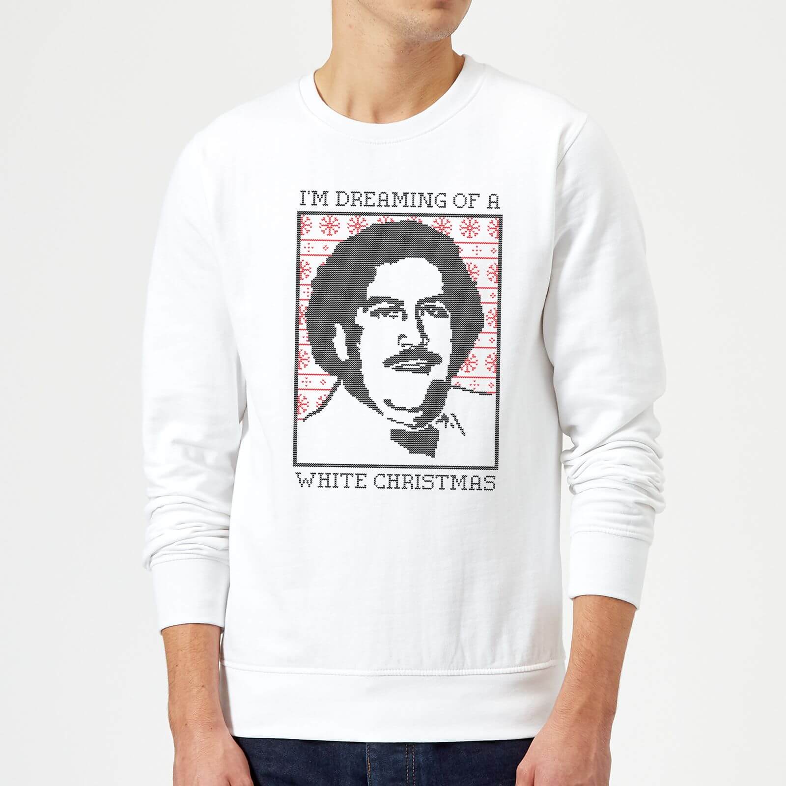 I'm Dreaming Of A White Christmas Sweatshirt - White - XXL