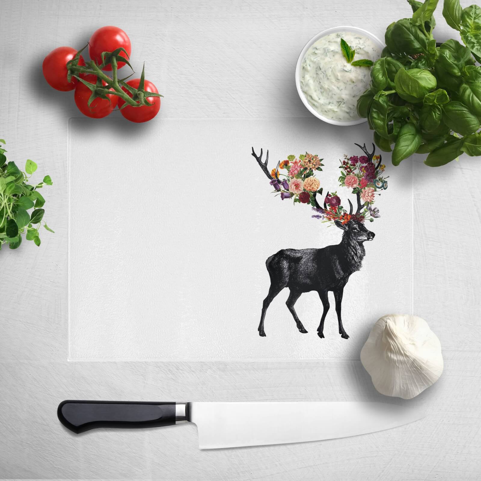 Spring Itself Deer Chopping Board