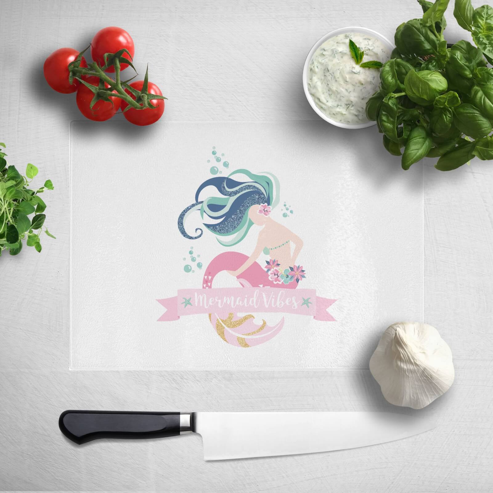 Mermaid Vibes Chopping Board