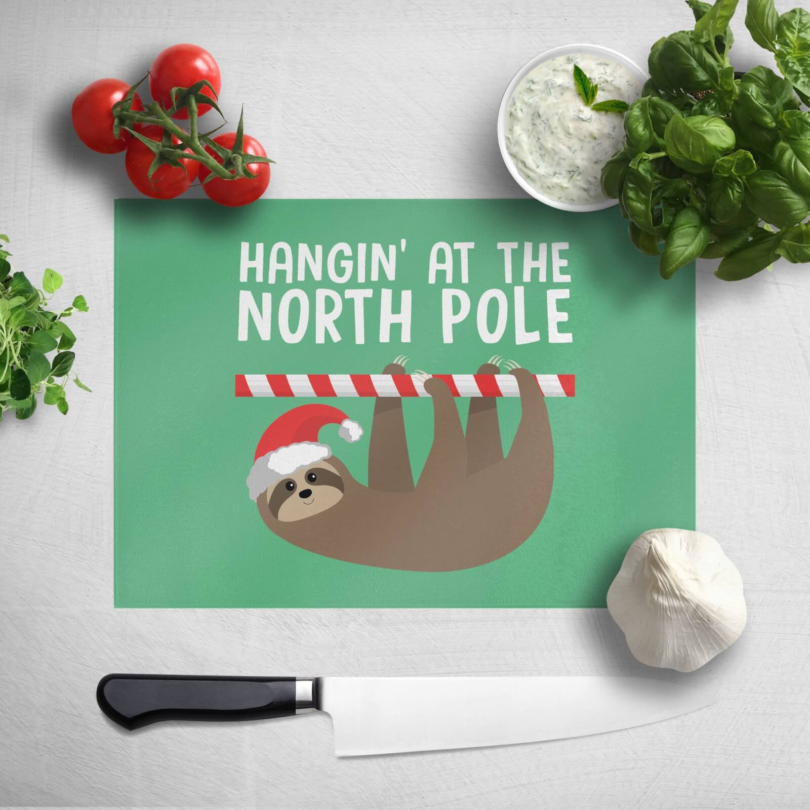 Hangin' At The North Pole Chopping Board