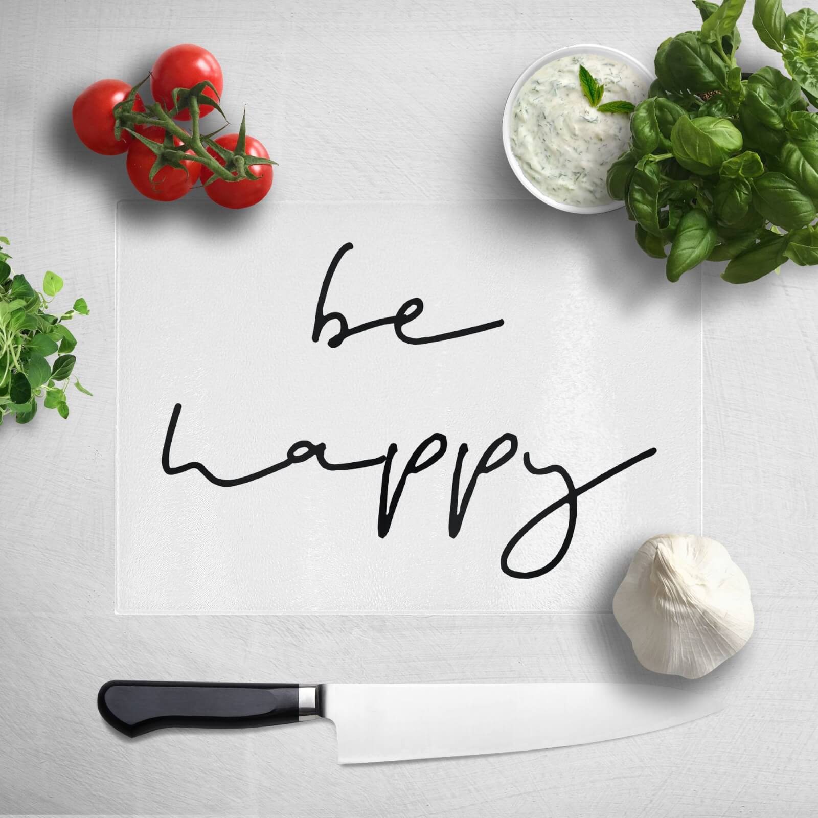 Be Happy Chopping Board