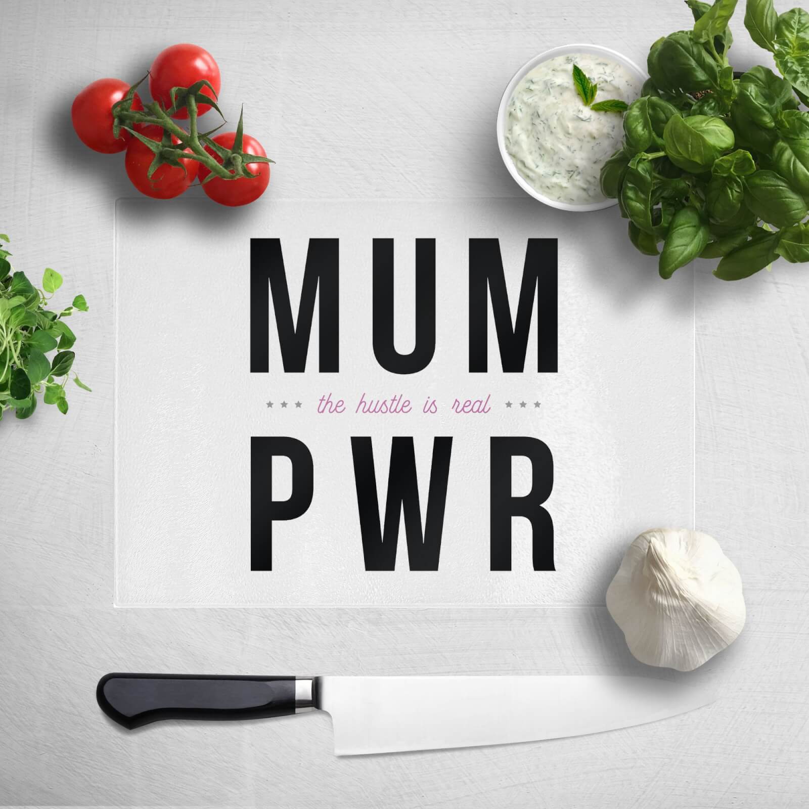 Mum Power Chopping Board