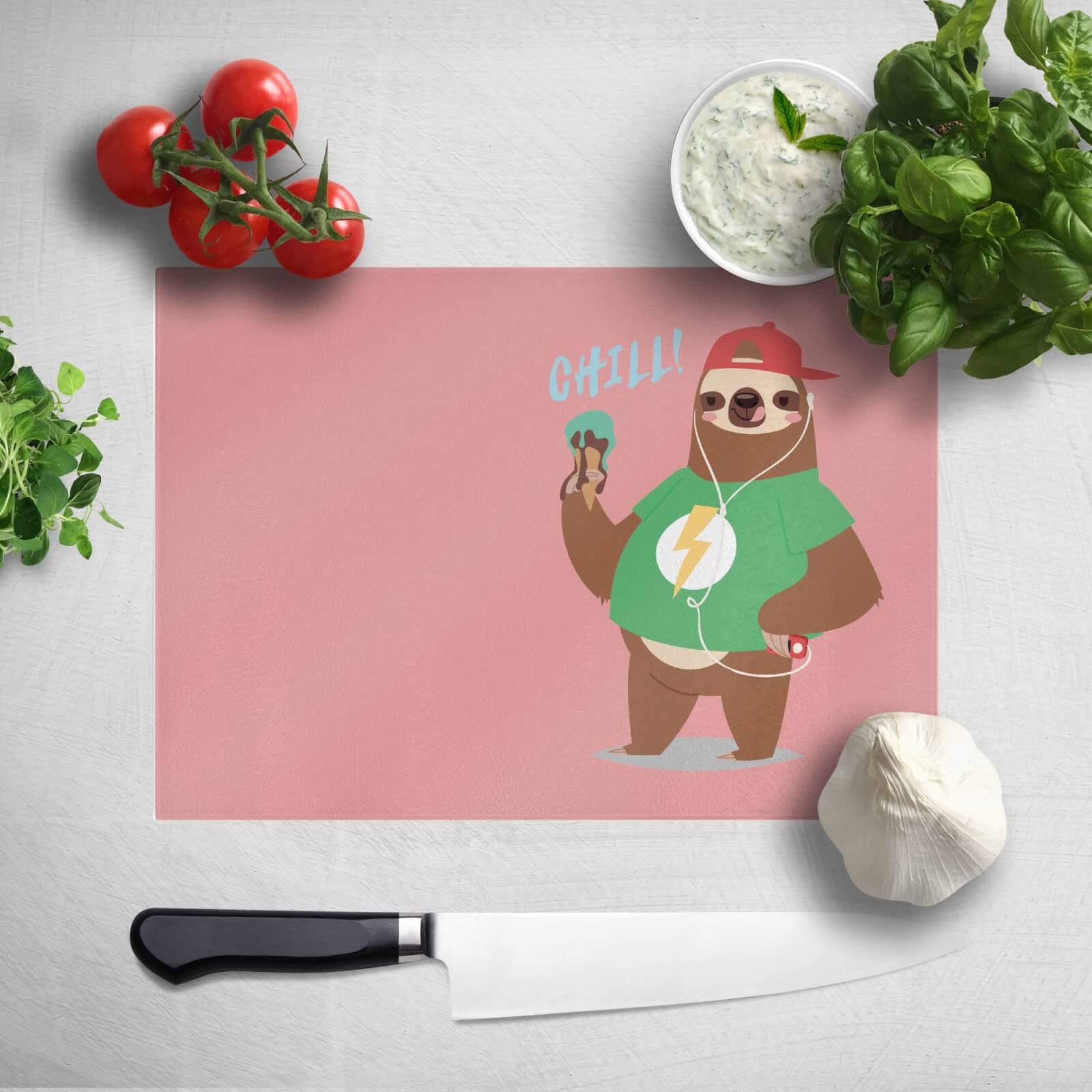 Sloth Chill Chopping Board