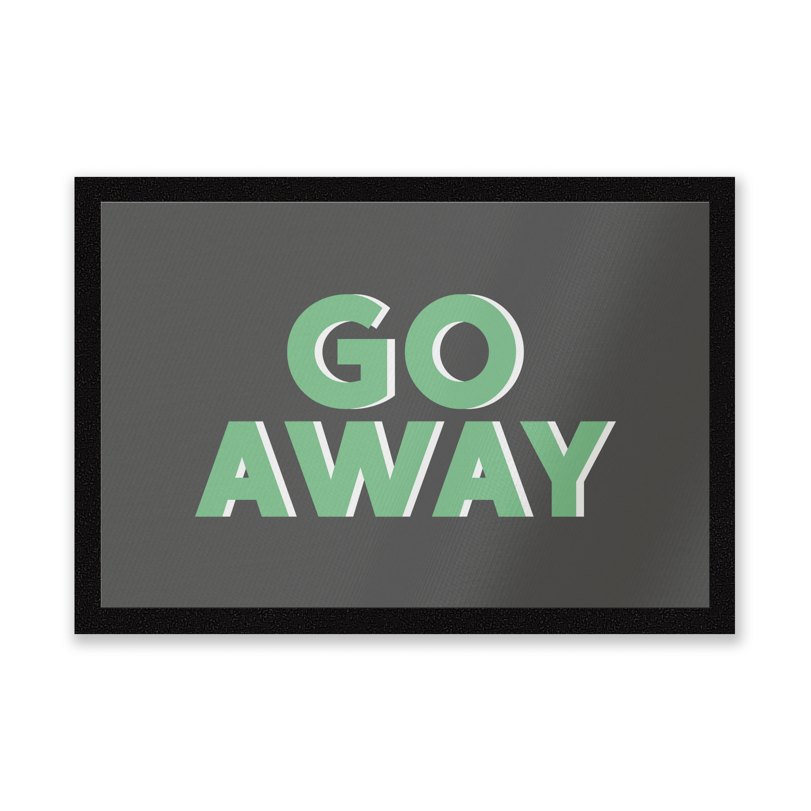 Go Away Entrance Mat
