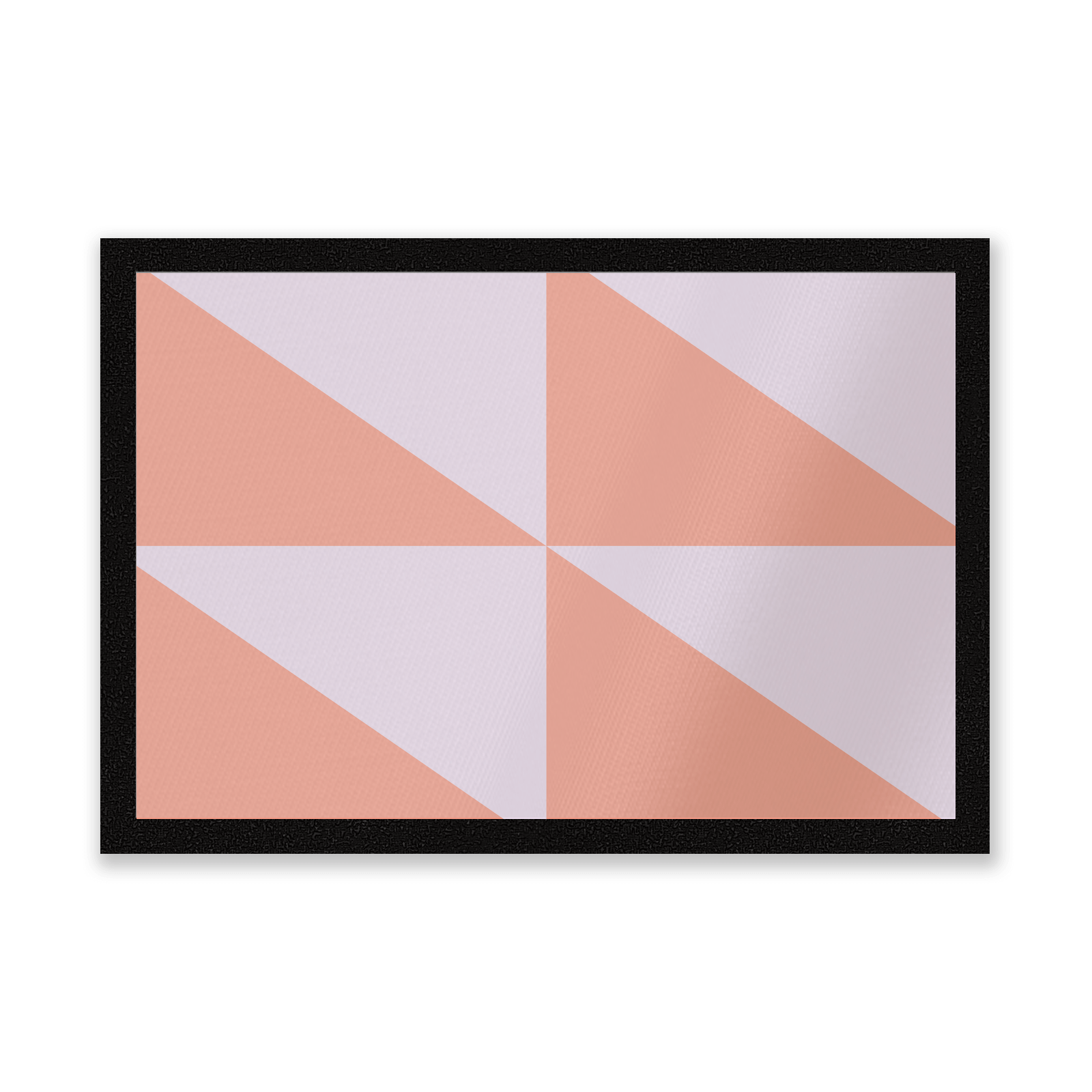 Geometric Pattern Entrance Mat